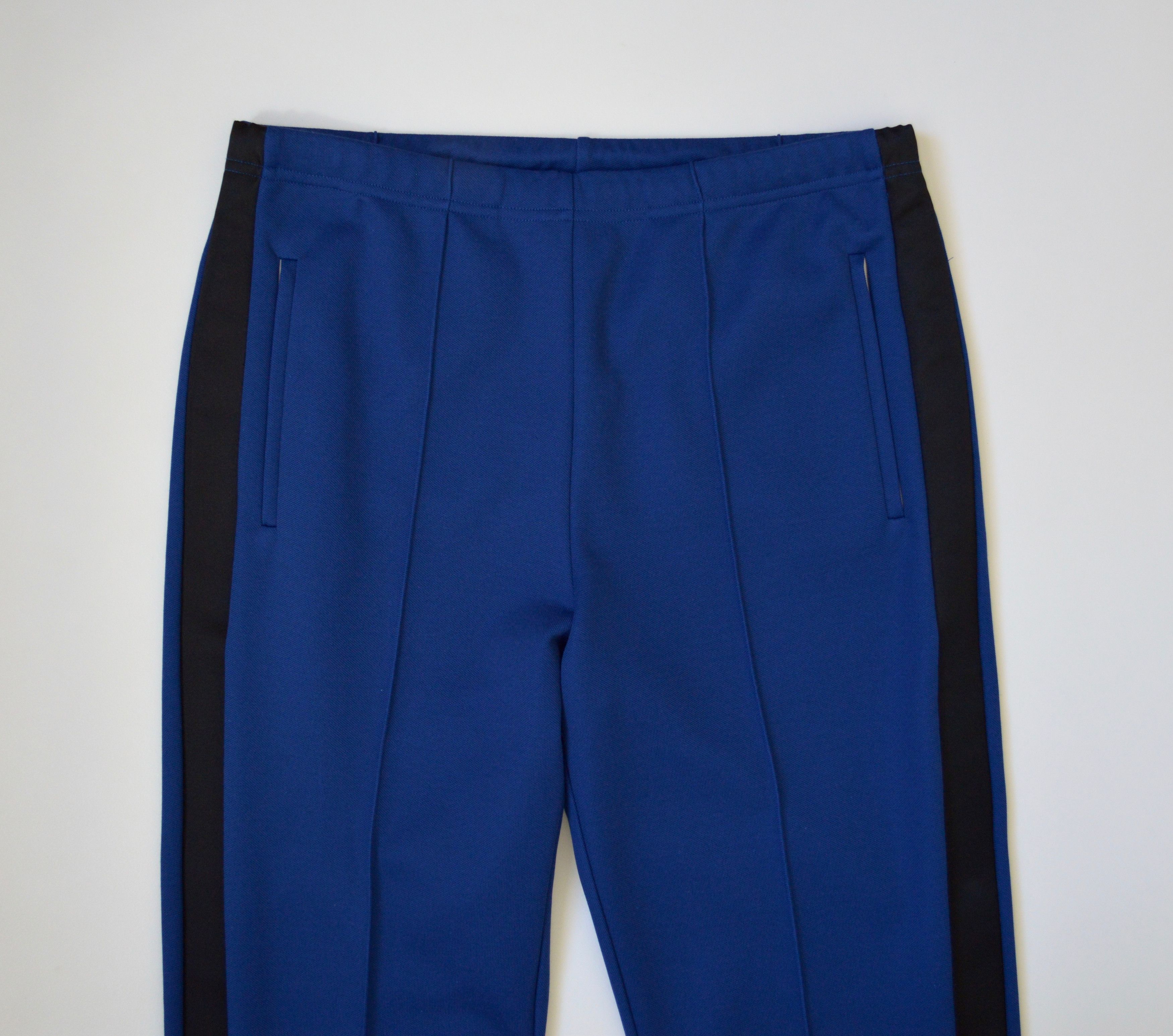 Maison Margiela S/S 18 Blue/Black Side Stripe Sweatpants Size US 32 / EU 48 - 2 Thumbnail
