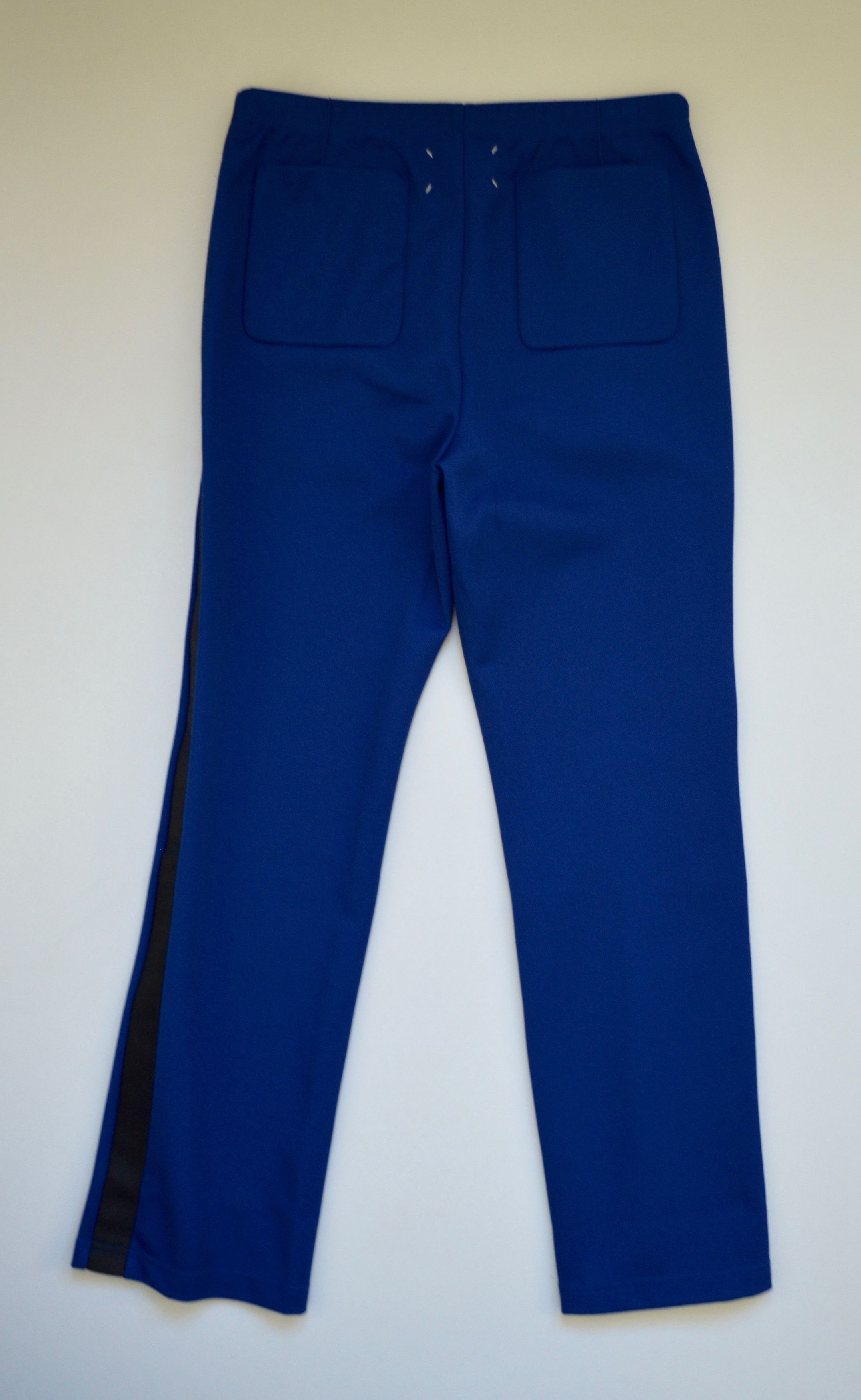 Maison Margiela S/S 18 Blue/Black Side Stripe Sweatpants Size US 32 / EU 48 - 6 Thumbnail