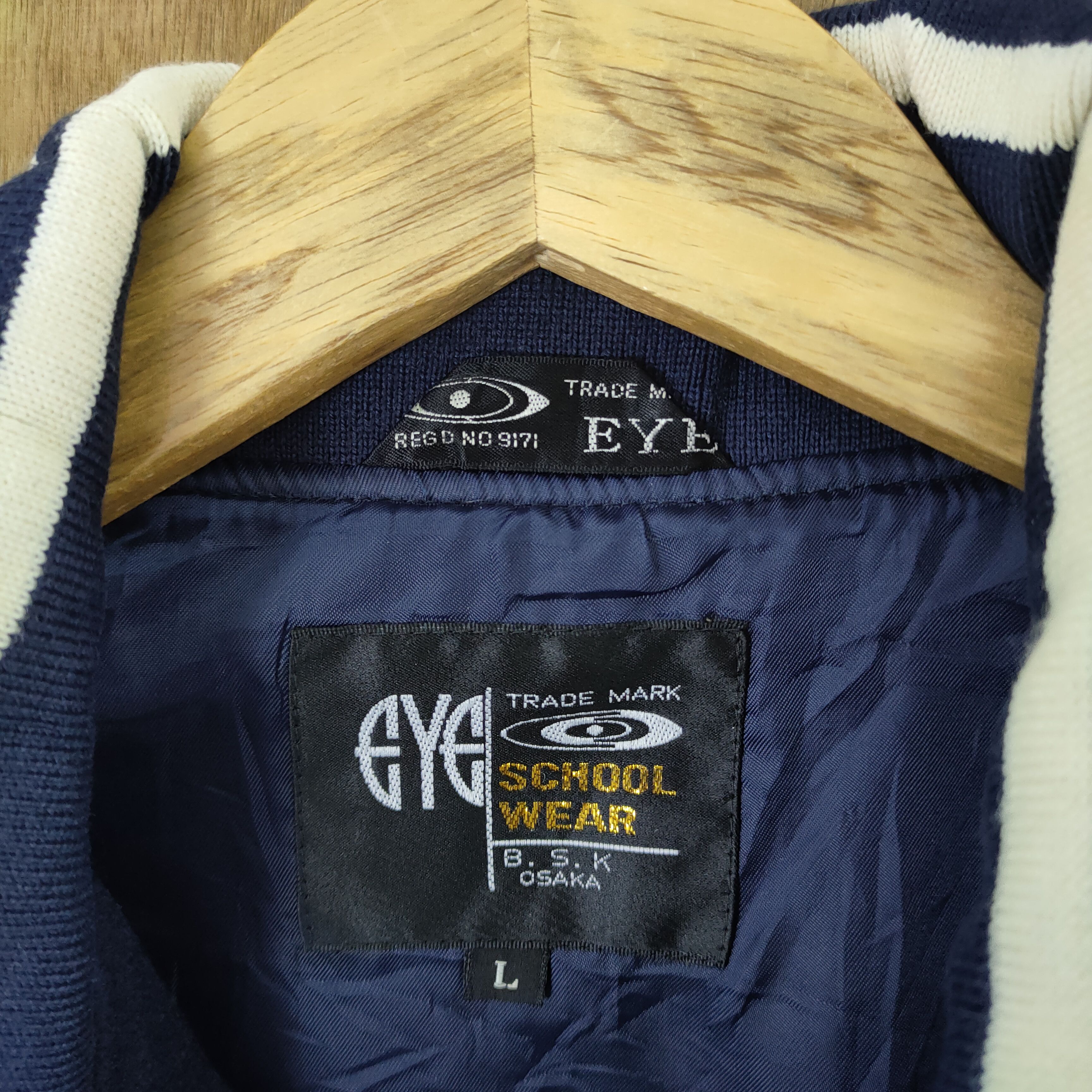 Other JAPANESE BRAND EYE WOOL VARSITY JACKET Size US L / EU 52-54 / 3 - 8 Thumbnail