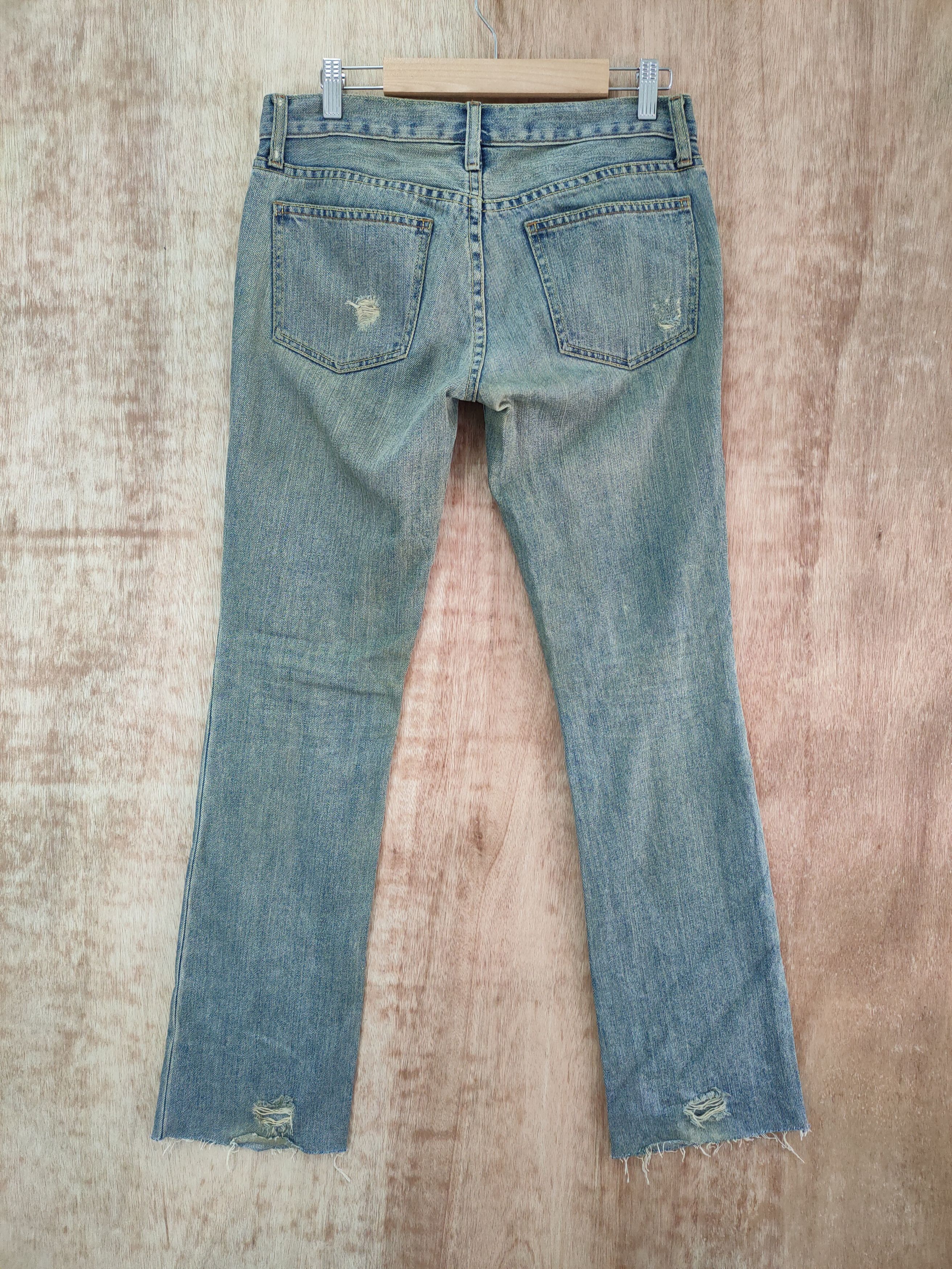 Gap VINTAGE GAP RUSTY FADED DISTRESSED JEAN DENIM PANTS Size US 30 / EU 46 - 4 Thumbnail