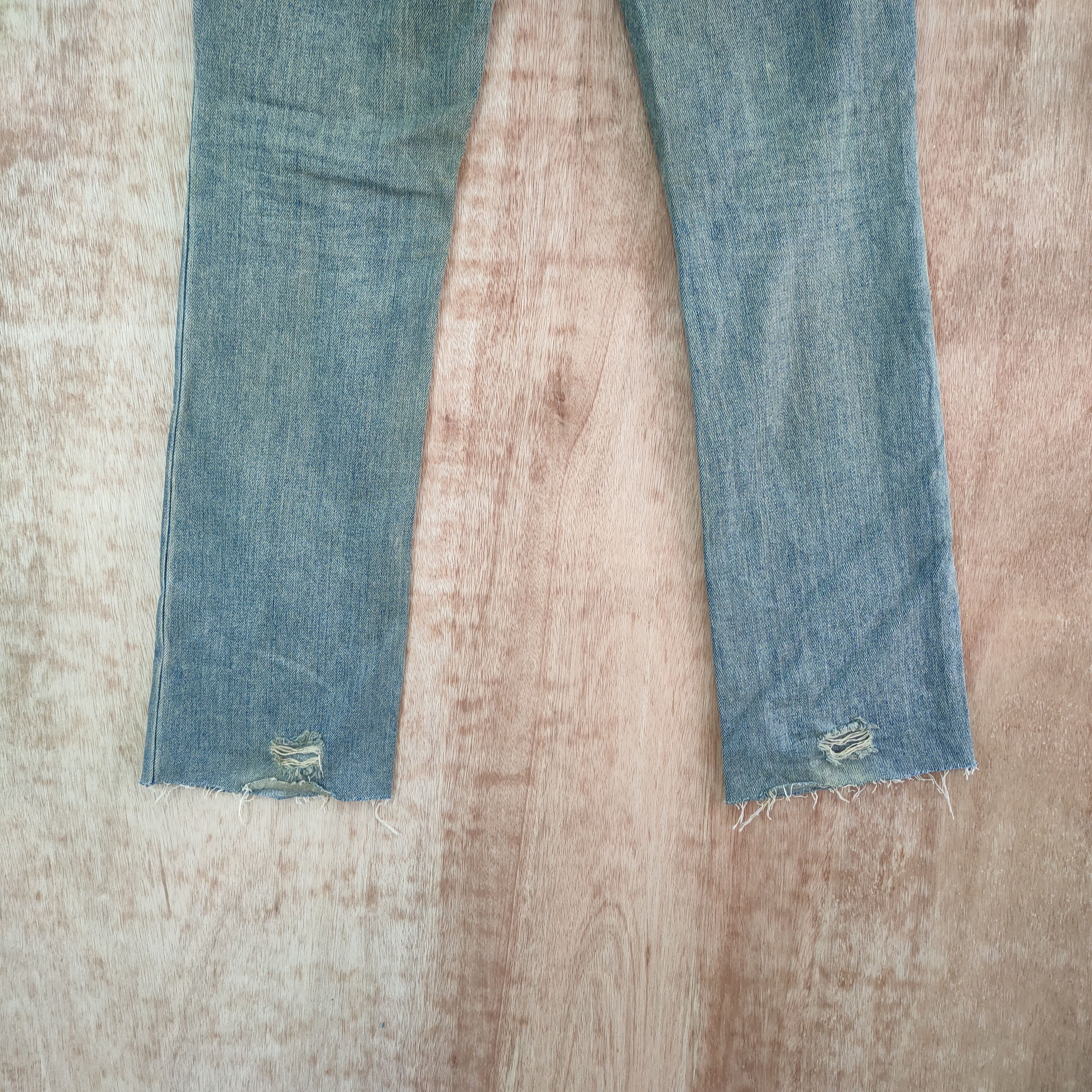 Gap VINTAGE GAP RUSTY FADED DISTRESSED JEAN DENIM PANTS Size US 30 / EU 46 - 10 Thumbnail