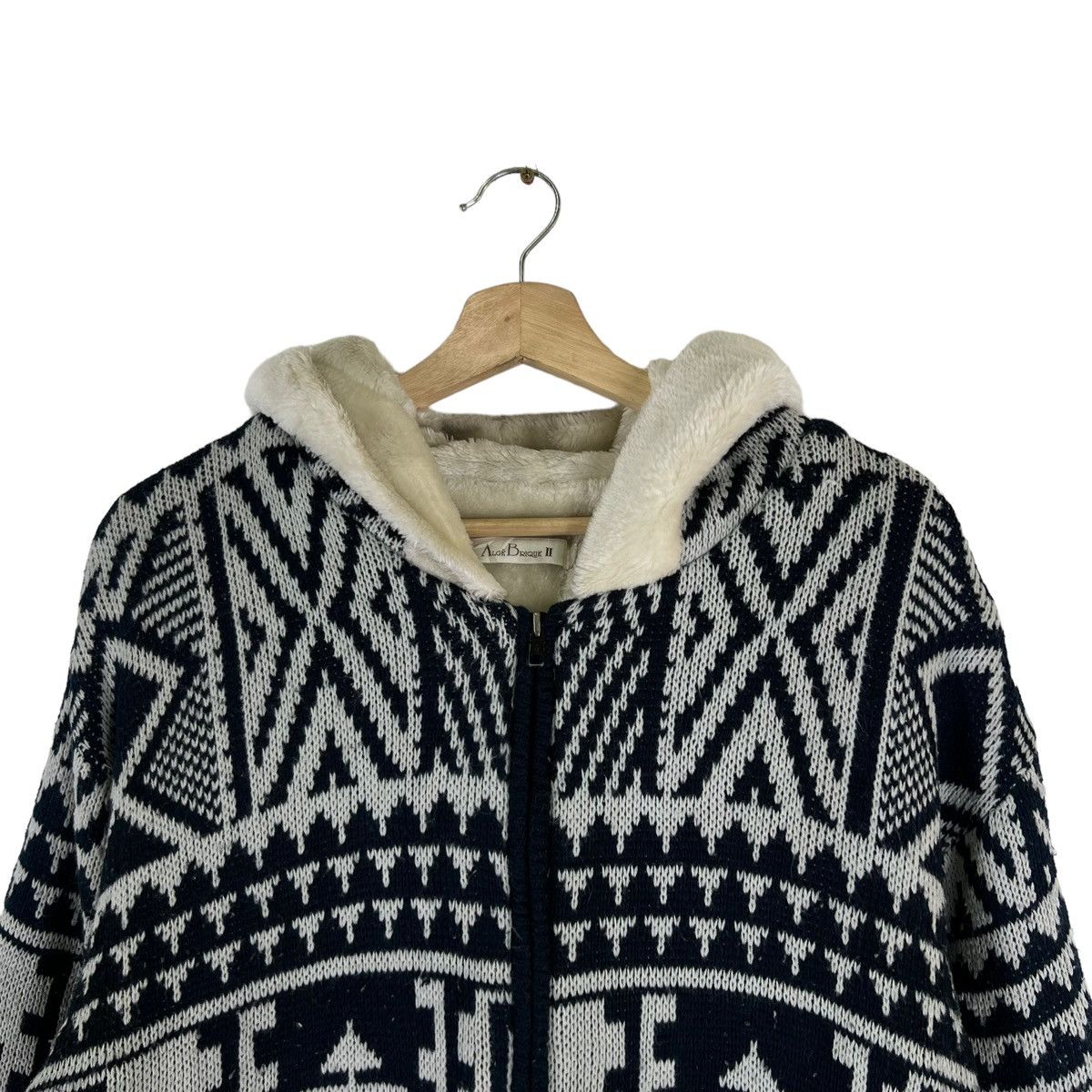 Japanese Brand VINTAGE AZTEC NAVAJO DESIGN FLEECE JACKET JAPAN Size US M / EU 48-50 / 2 - 2 Thumbnail