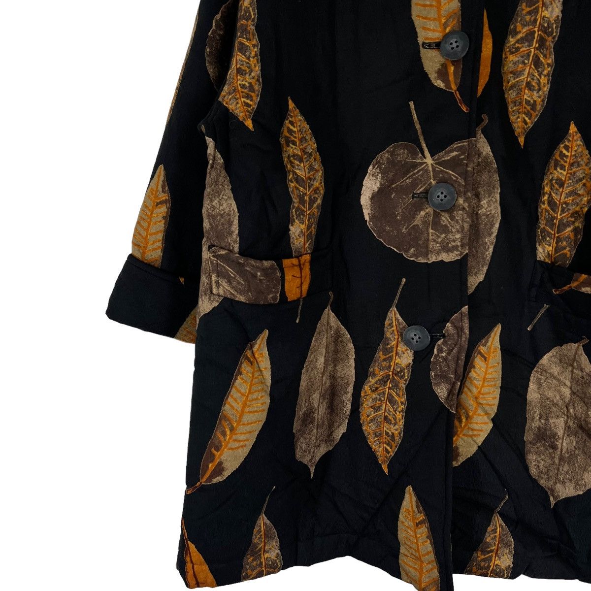 Japanese Brand VINTAGE JULIE LATOUR FULL PRINT FLORAL LONG JACKET Size US M / EU 48-50 / 2 - 4 Thumbnail