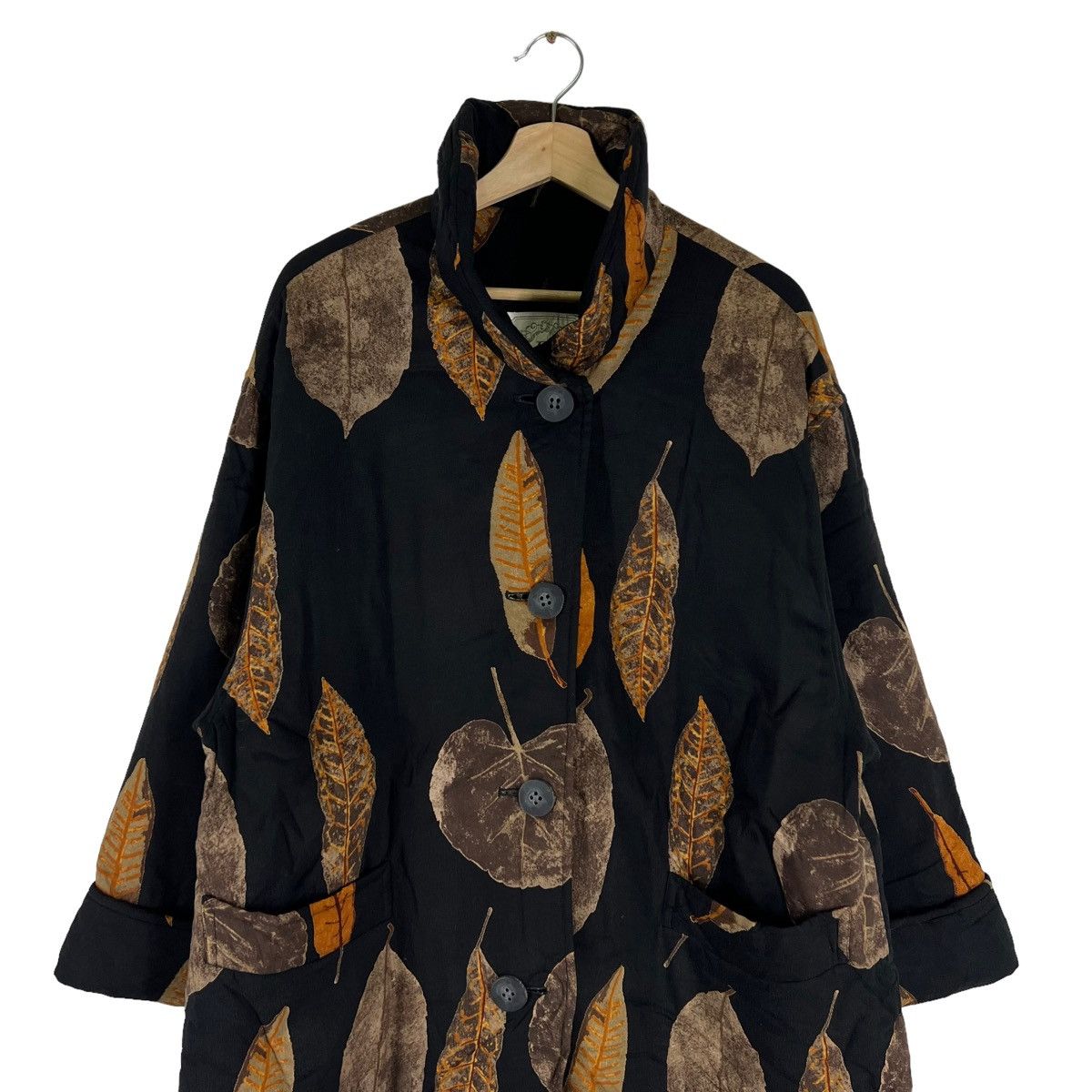 Japanese Brand VINTAGE JULIE LATOUR FULL PRINT FLORAL LONG JACKET Size US M / EU 48-50 / 2 - 2 Thumbnail