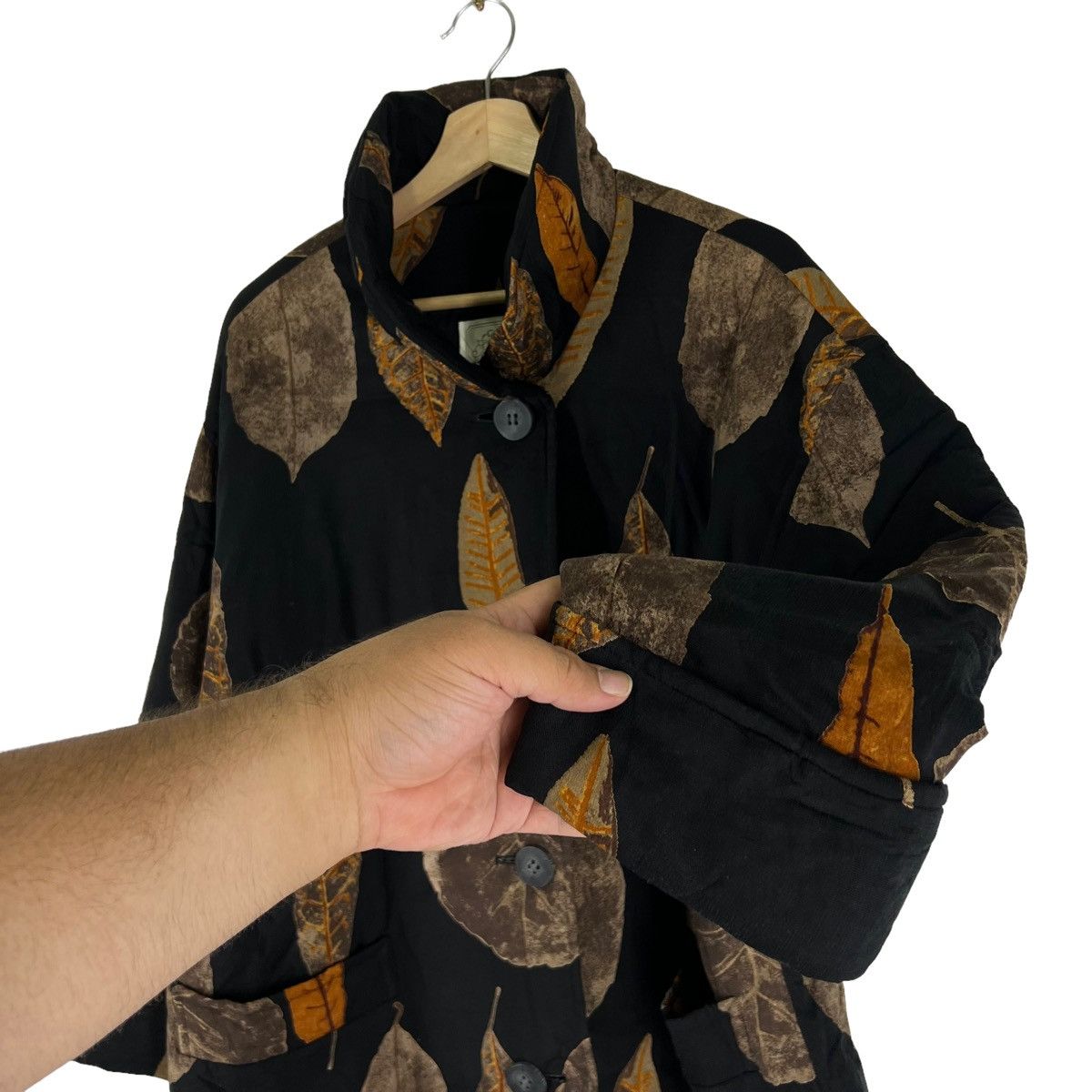 Japanese Brand VINTAGE JULIE LATOUR FULL PRINT FLORAL LONG JACKET Size US M / EU 48-50 / 2 - 6 Thumbnail