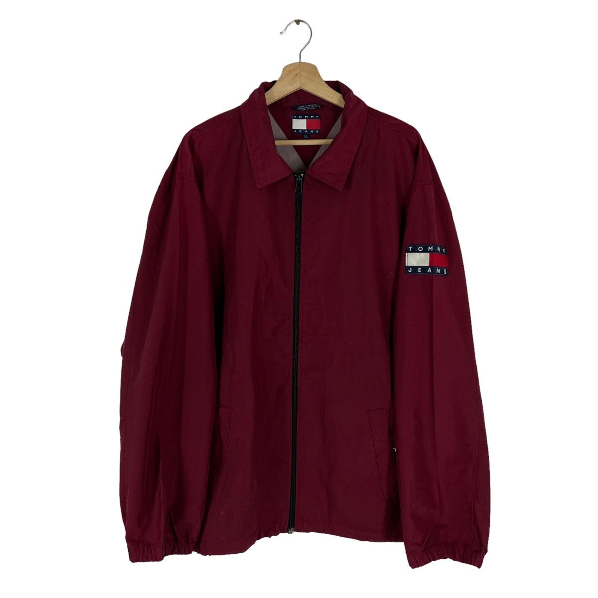 Japanese Brand VINTAGE TOMMY HILFIGER SURVIVAL JACKET INSPIRED ISSEY MIYAKE Size US XL / EU 56 / 4 - 1 Thumbnail