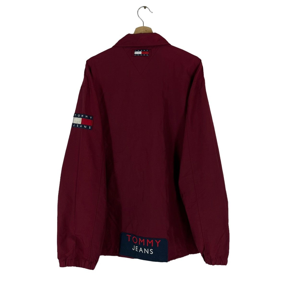 Japanese Brand VINTAGE TOMMY HILFIGER SURVIVAL JACKET INSPIRED ISSEY MIYAKE Size US XL / EU 56 / 4 - 8 Thumbnail