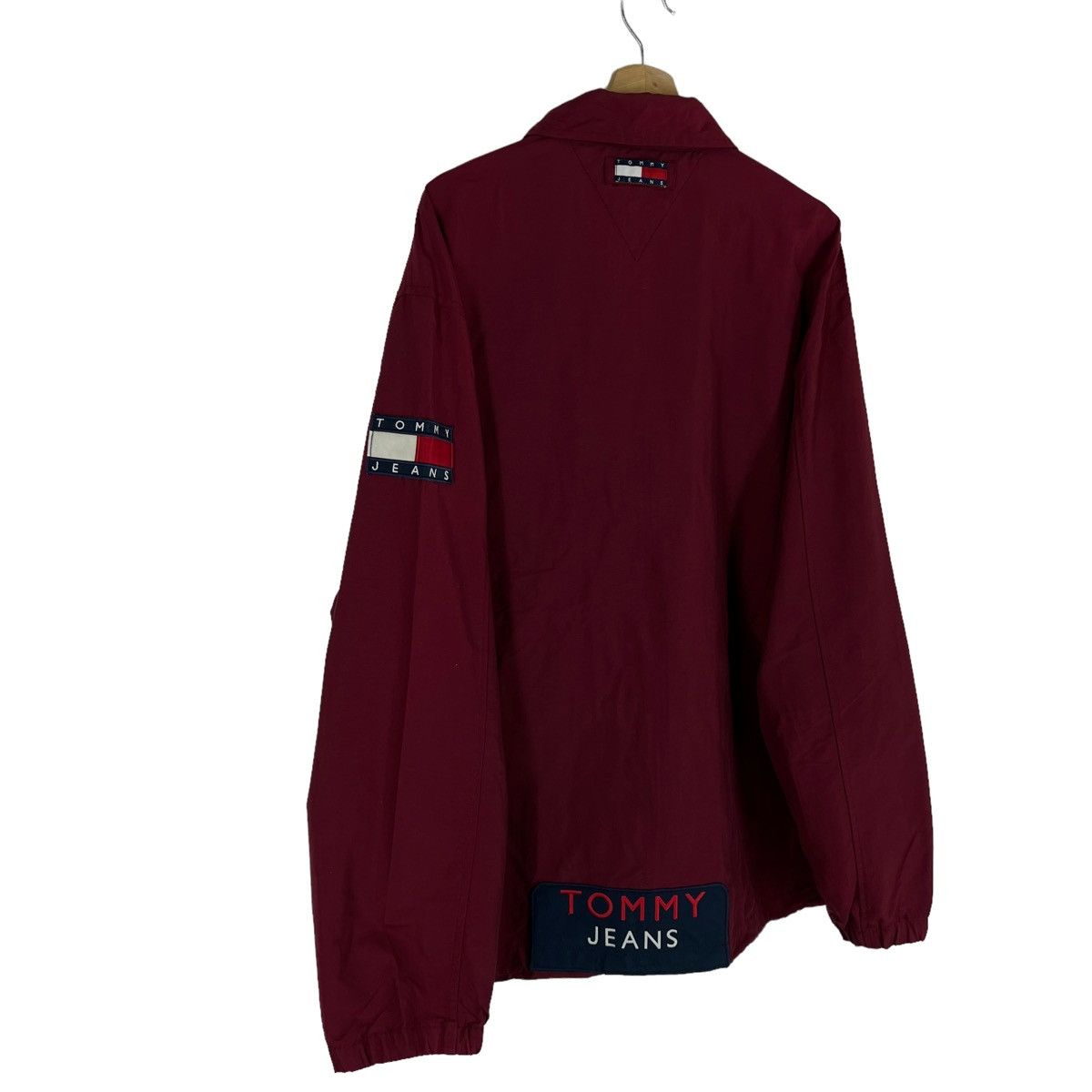 Japanese Brand VINTAGE TOMMY HILFIGER SURVIVAL JACKET INSPIRED ISSEY MIYAKE Size US XL / EU 56 / 4 - 9 Thumbnail