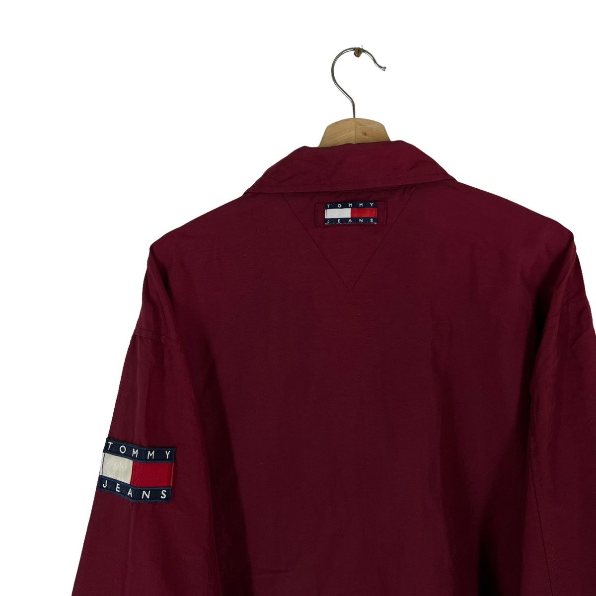 Japanese Brand VINTAGE TOMMY HILFIGER SURVIVAL JACKET INSPIRED ISSEY MIYAKE Size US XL / EU 56 / 4 - 10 Thumbnail