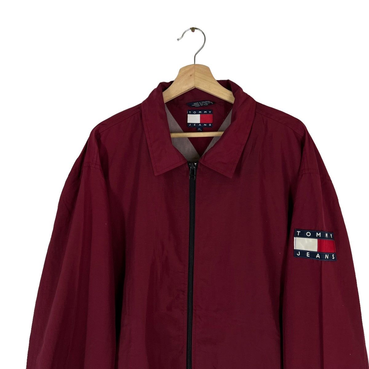 Japanese Brand VINTAGE TOMMY HILFIGER SURVIVAL JACKET INSPIRED ISSEY MIYAKE Size US XL / EU 56 / 4 - 3 Thumbnail