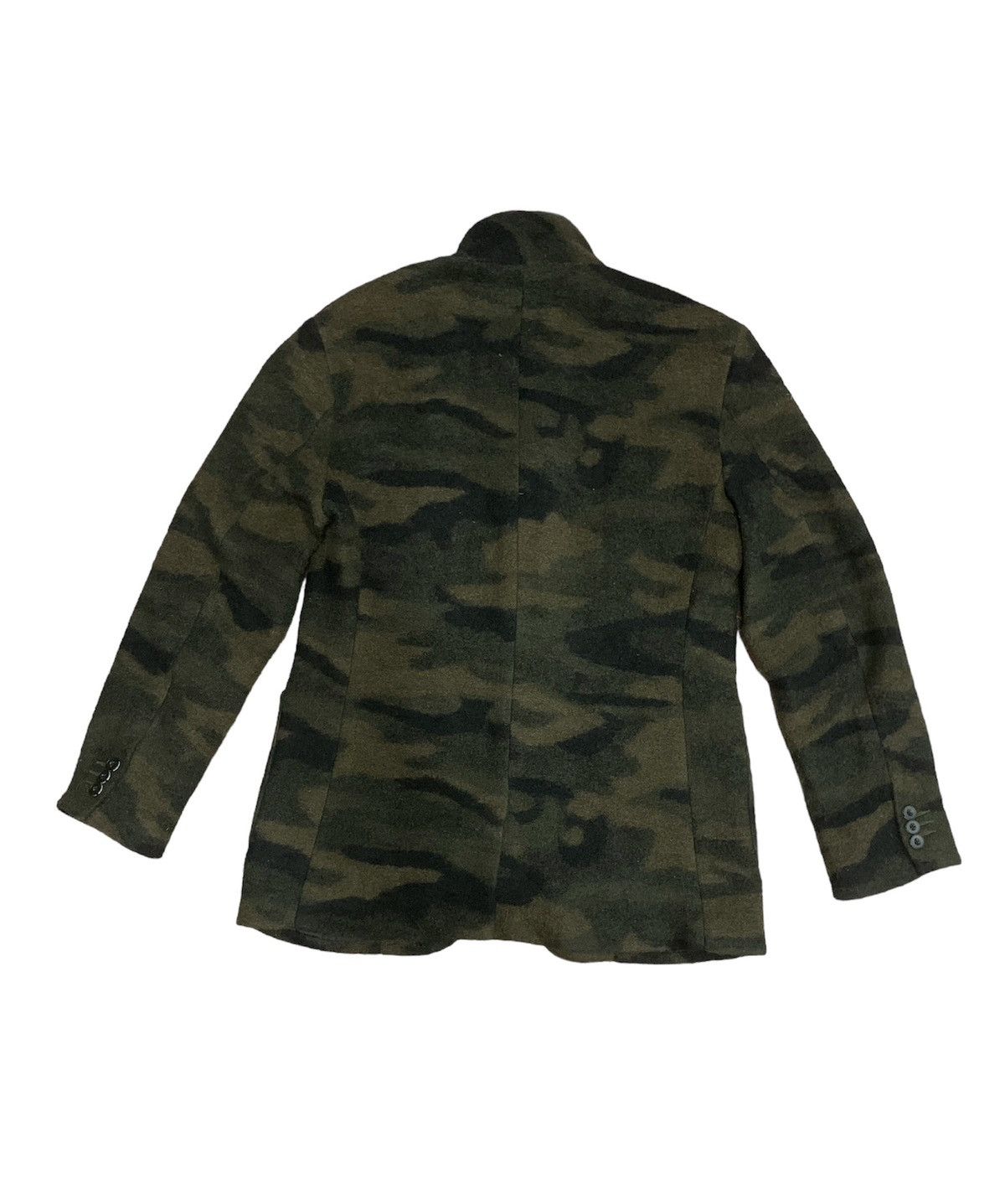 Beams Plus Beams Hearts Camouflage Wool Blazer Coat Size 42L - 2 Thumbnail