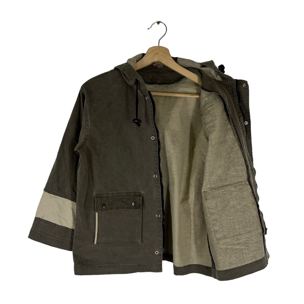 Japanese Brand VINTAGE PATCHWORK DESIGN JACKET INSPIRED BY KAPITAL JAPAN Size US M / EU 48-50 / 2 - 8 Thumbnail