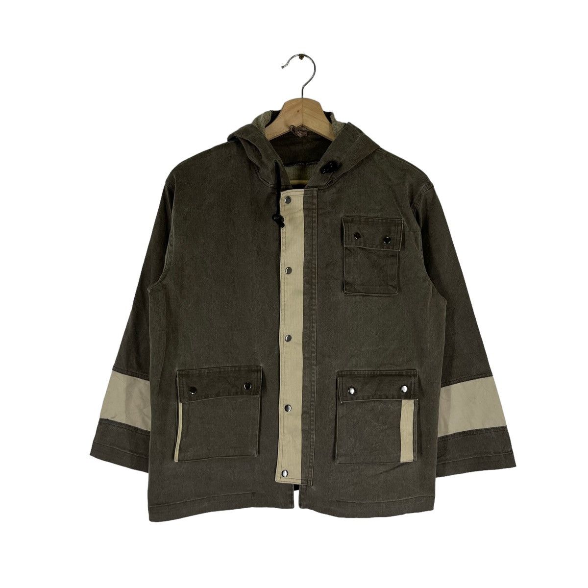 Japanese Brand VINTAGE PATCHWORK DESIGN JACKET INSPIRED BY KAPITAL JAPAN Size US M / EU 48-50 / 2 - 1 Thumbnail