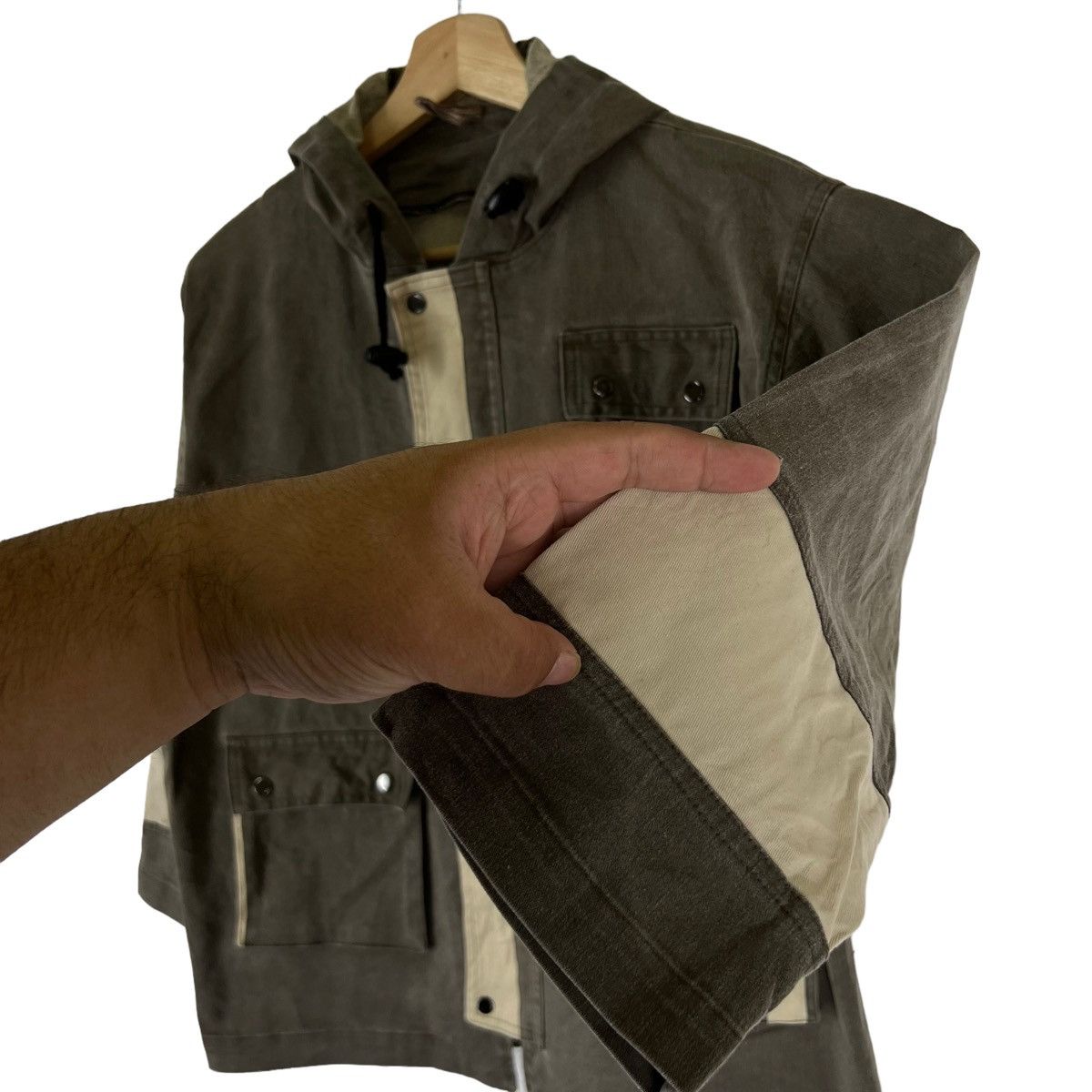 Japanese Brand VINTAGE PATCHWORK DESIGN JACKET INSPIRED BY KAPITAL JAPAN Size US M / EU 48-50 / 2 - 6 Thumbnail