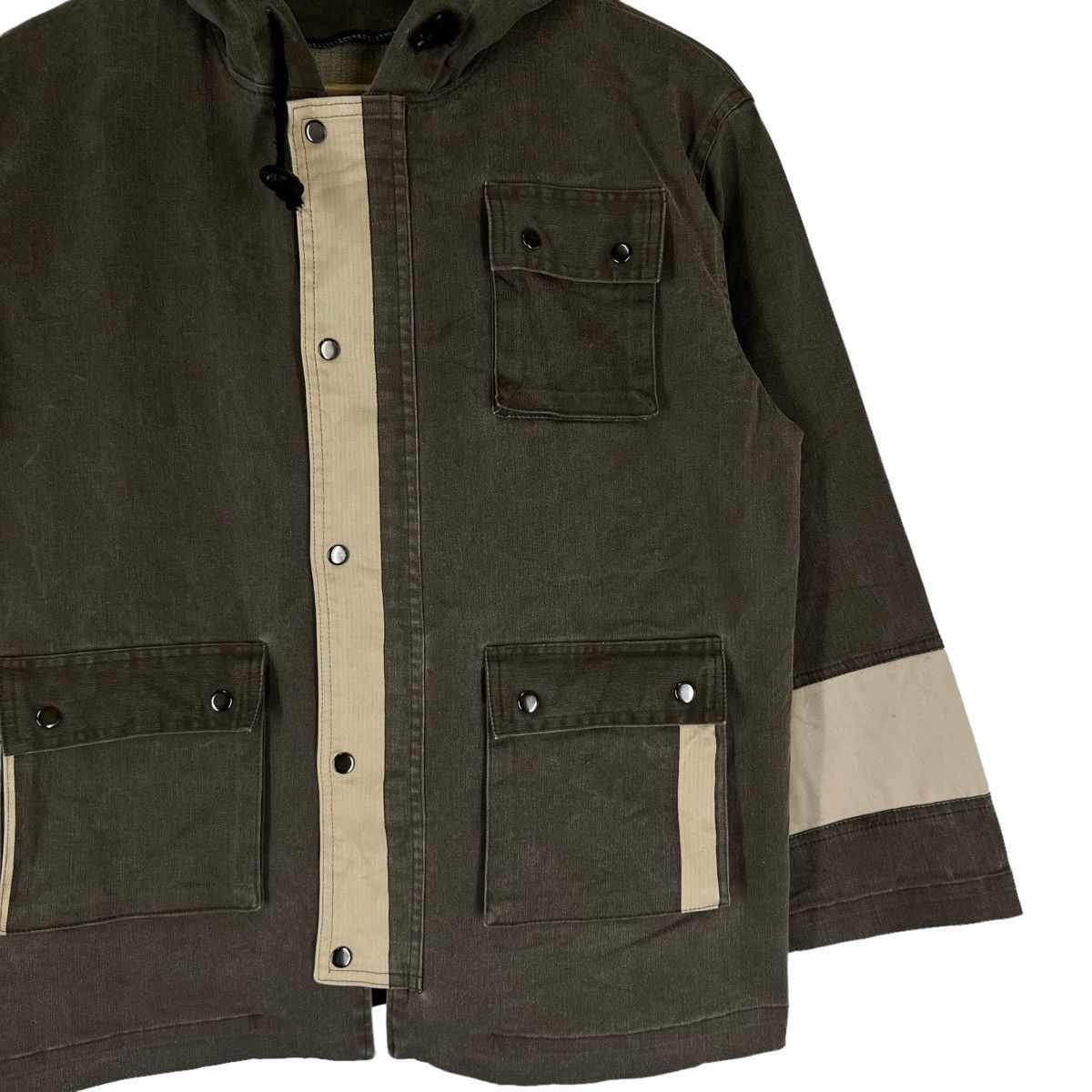 Japanese Brand VINTAGE PATCHWORK DESIGN JACKET INSPIRED BY KAPITAL JAPAN Size US M / EU 48-50 / 2 - 5 Thumbnail