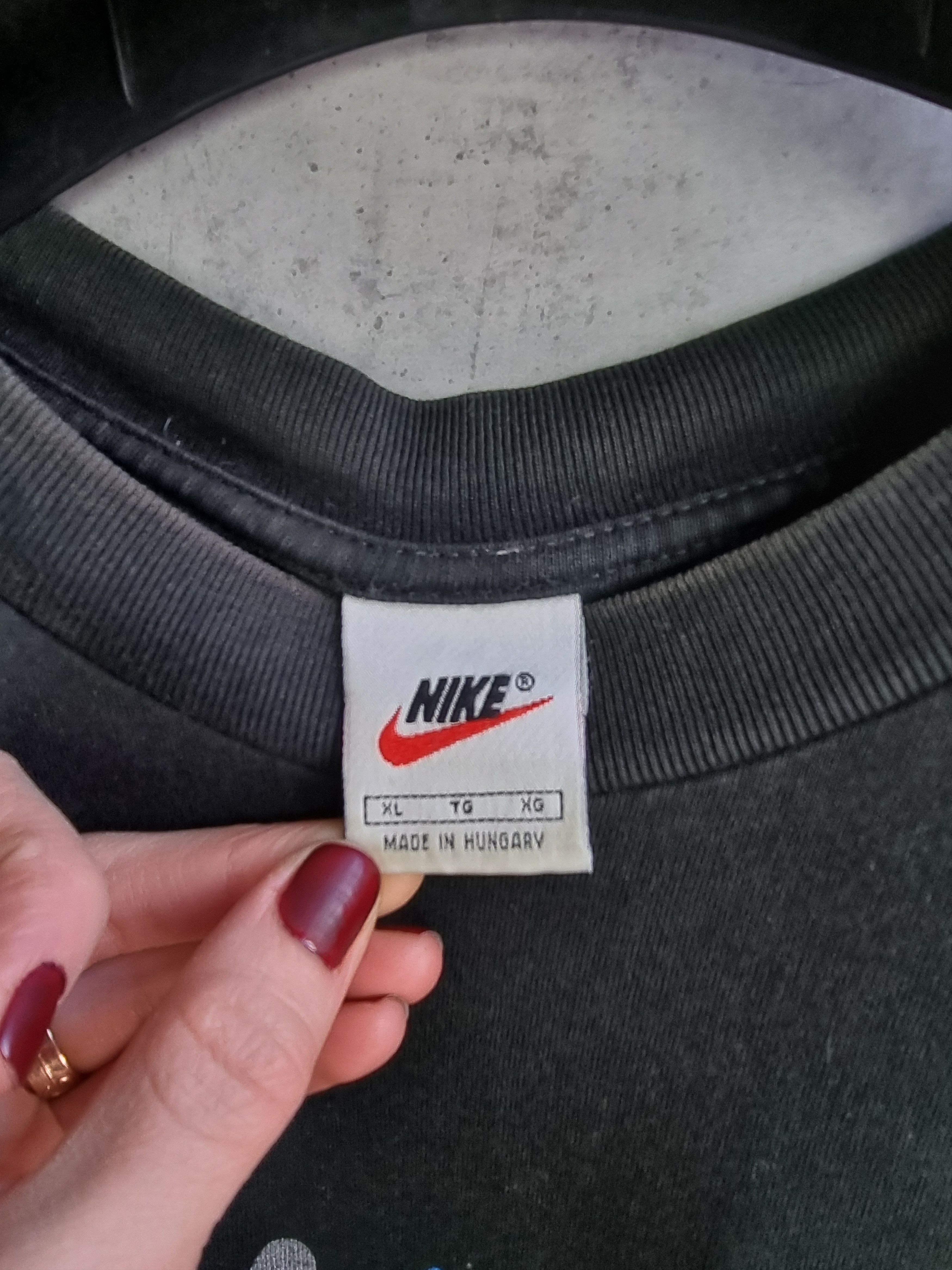 Nike × Nike ACG 90s NIKE ACG Big Logo Double Swoosh Faded Tee Shirt Size US XL / EU 56 / 4 - 7 Thumbnail