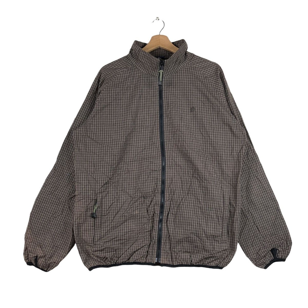 Hang Ten Hang Ten Plaid Beige Street Worker Oversized Gorpcore Jacket Size US L / EU 52-54 / 3 - 2 Thumbnail