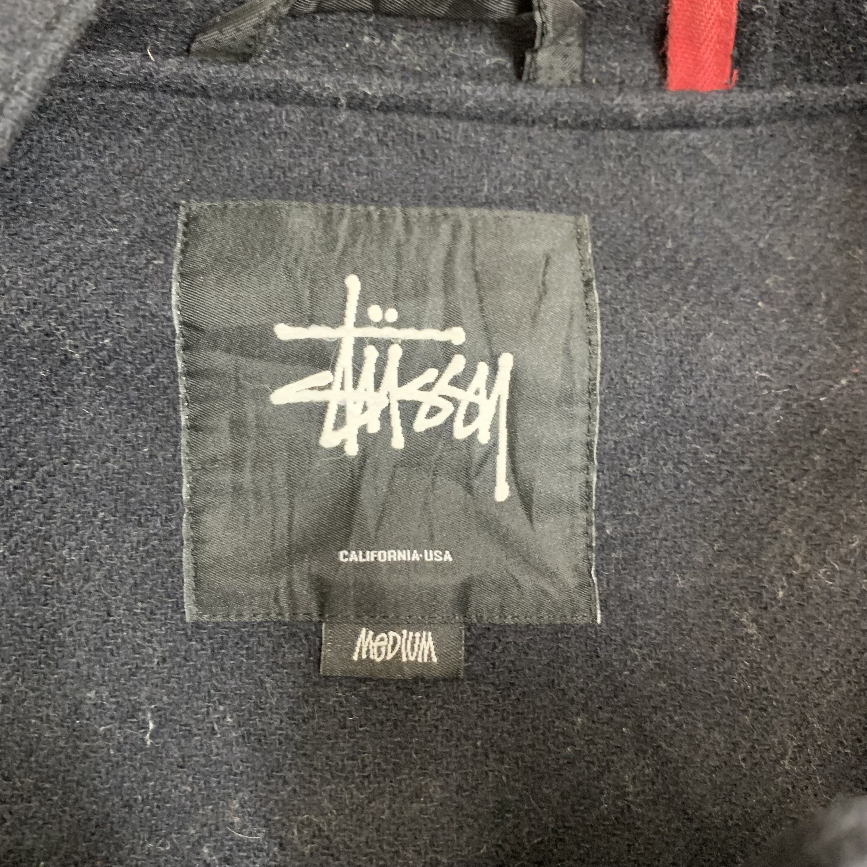 Stussy STUSSY WOOL DUFFLE COAT #4136-144 Size US M / EU 48-50 / 2 - 6 Thumbnail