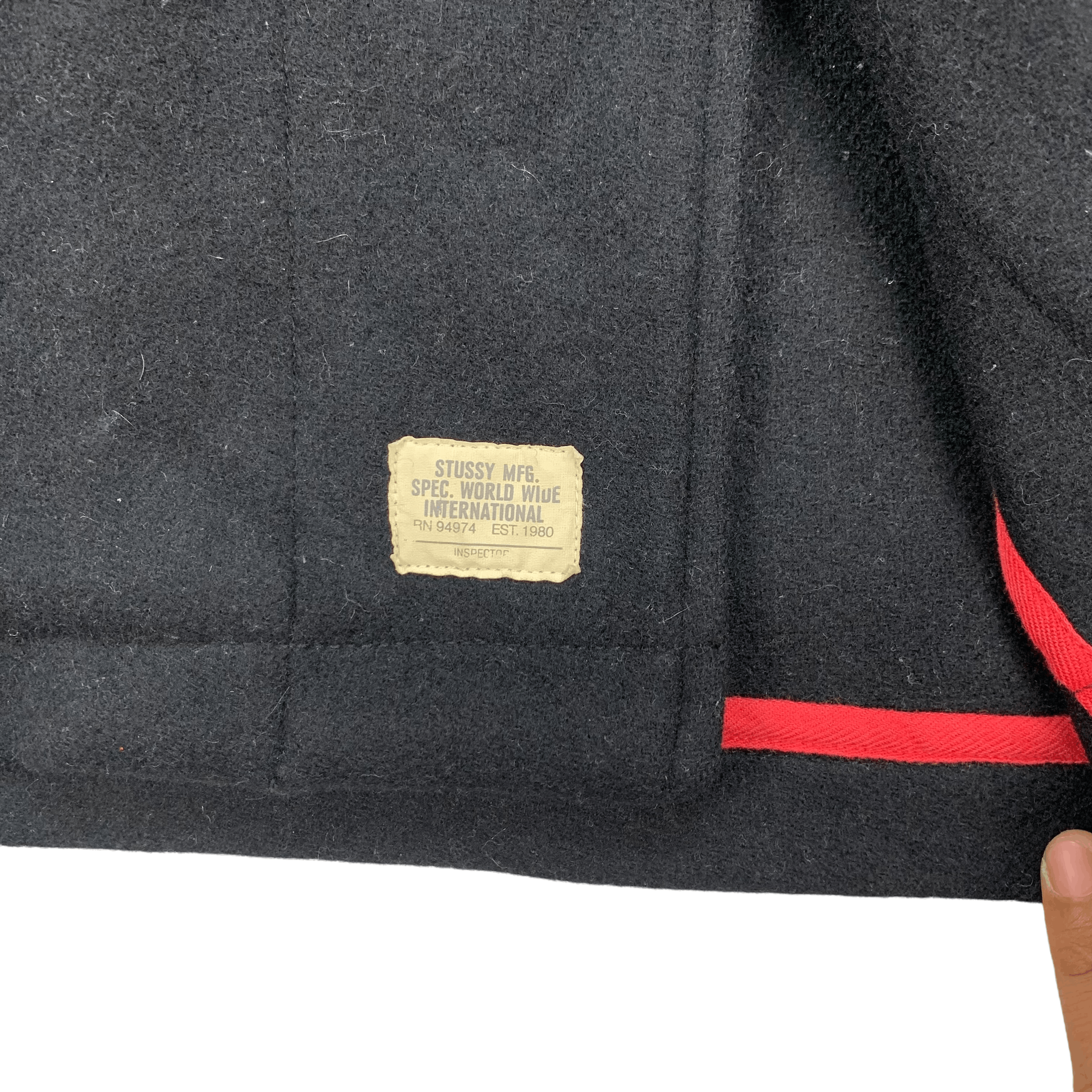Stussy STUSSY WOOL DUFFLE COAT #4136-144 Size US M / EU 48-50 / 2 - 4 Thumbnail