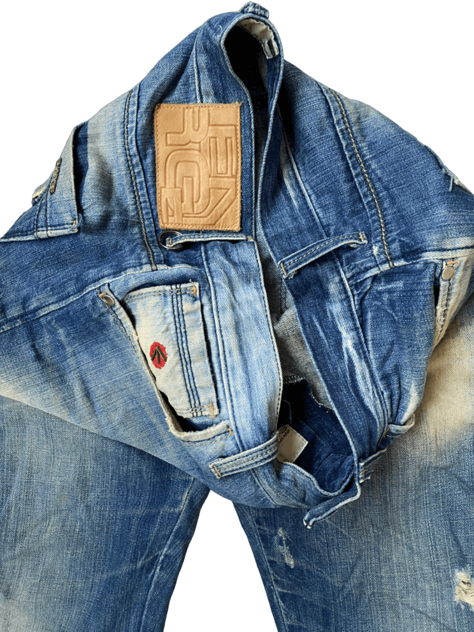 Energie × Japanese Brand Distressed Selvedge Energie Jeans Size US 31 - 7 Thumbnail