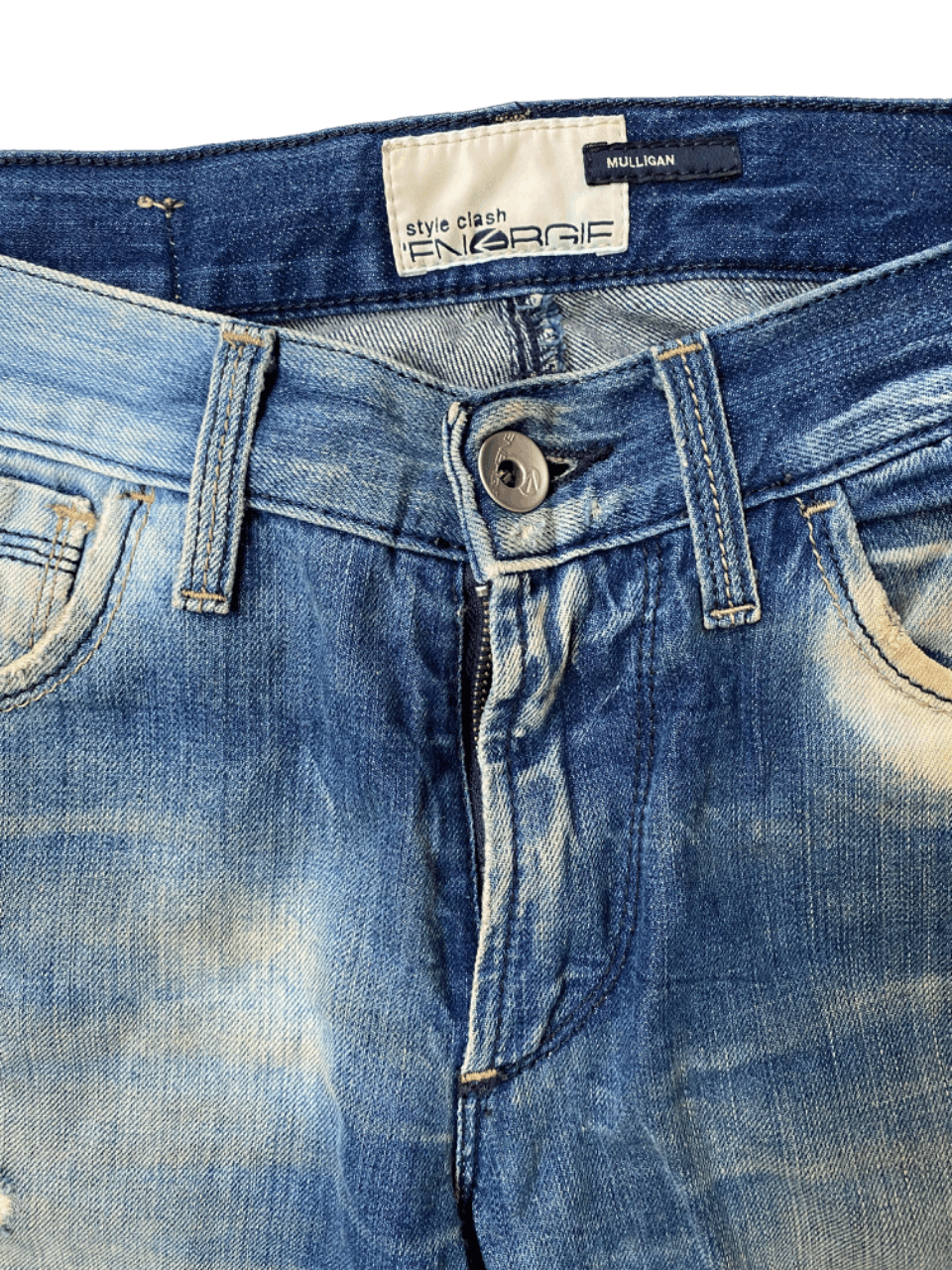 Energie × Japanese Brand Distressed Selvedge Energie Jeans Size US 31 - 8 Thumbnail
