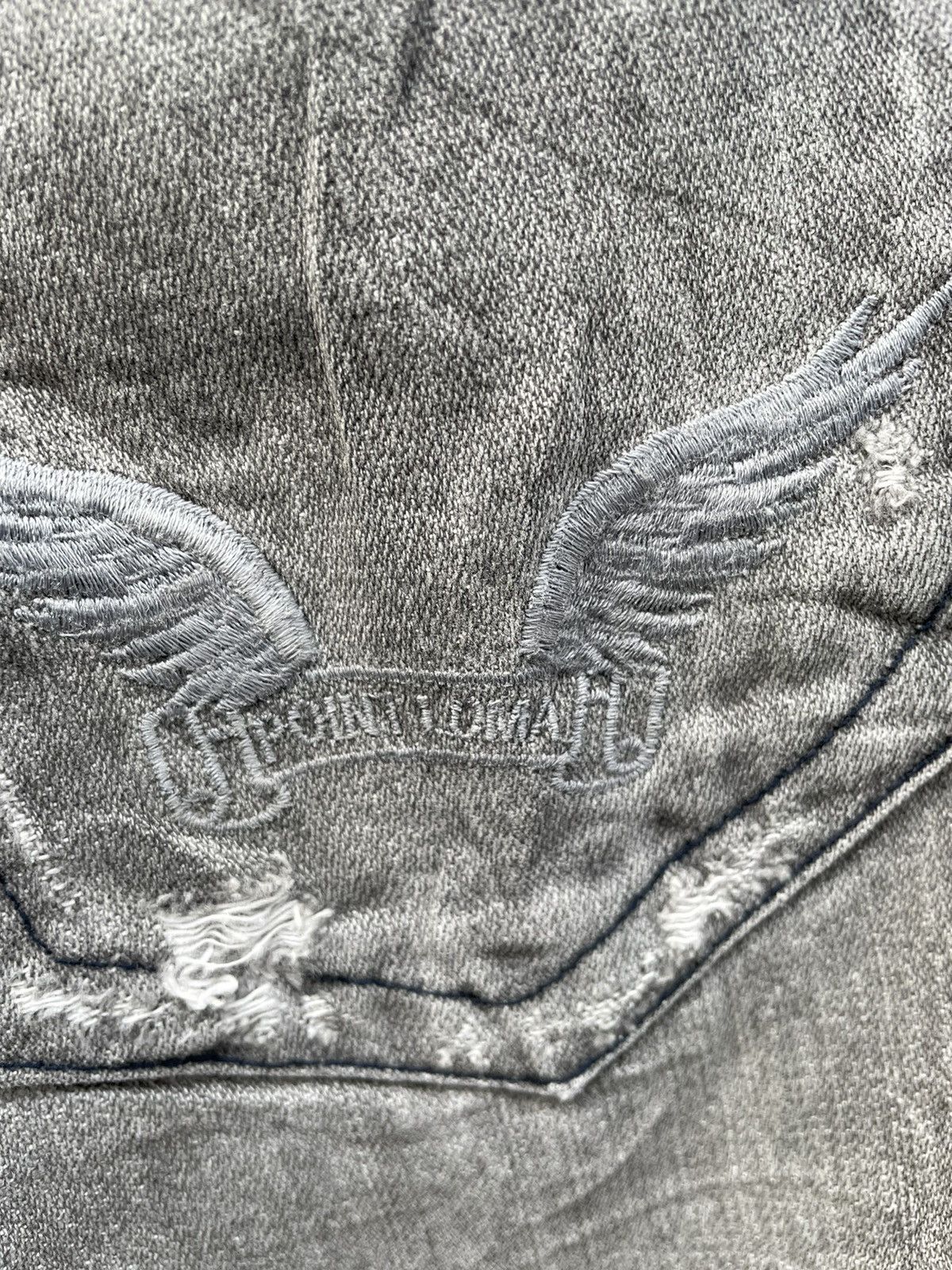 Japanese Brand Japanese Brand Point Loma Distressed Denim Size US 31 - 9 Thumbnail