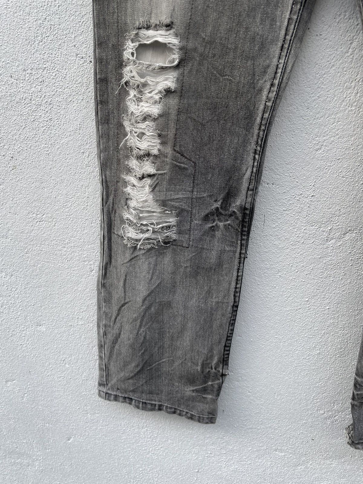 Japanese Brand Japanese Brand Point Loma Distressed Denim Size US 31 - 4 Thumbnail