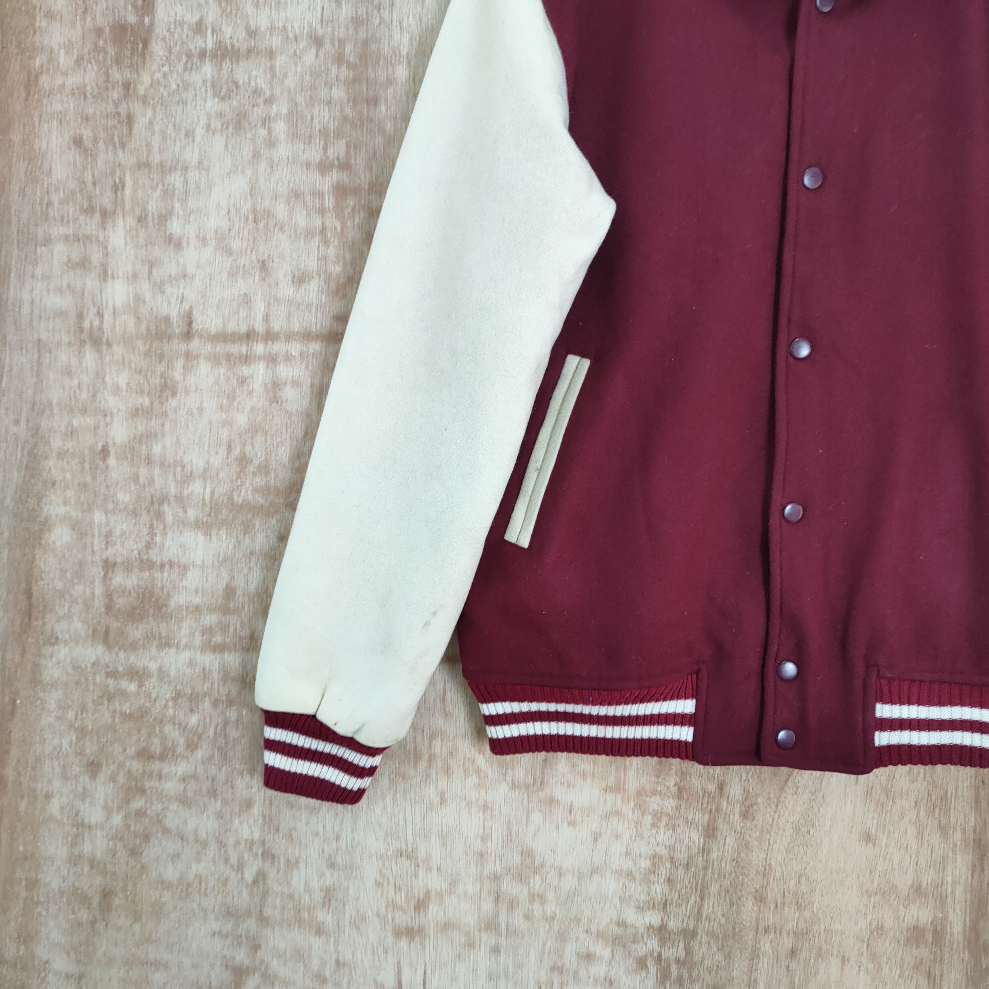 Japanese Brand JAPAN KOBEYA WOOL VARSITY JACKET Size US M / EU 48-50 / 2 - 3 Thumbnail