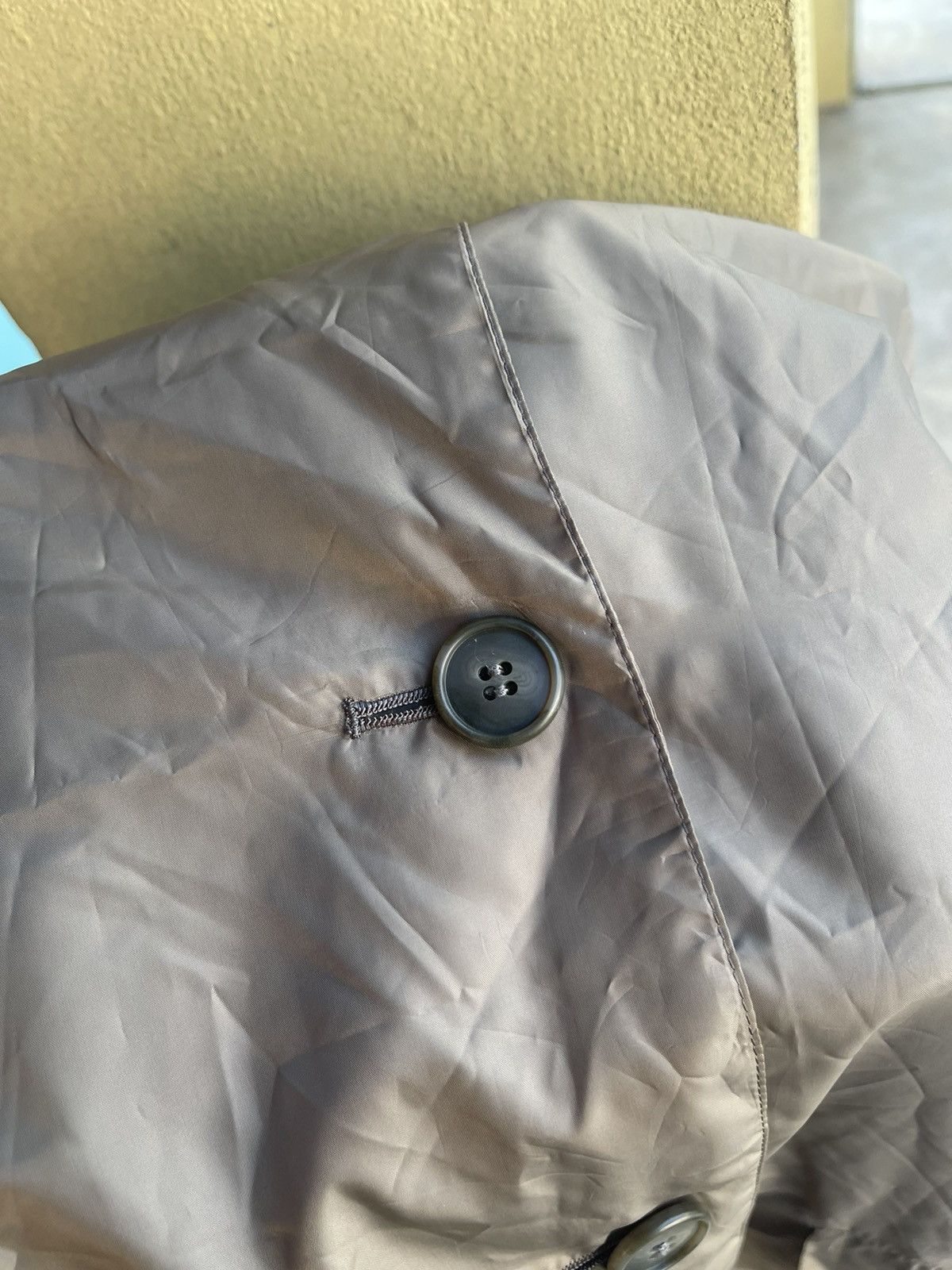 Yohji Yamamoto Wxyz Work Shop Overcoat by Yohji Yamamoto Size M / US 6-8 / IT 42-44 - 10 Thumbnail