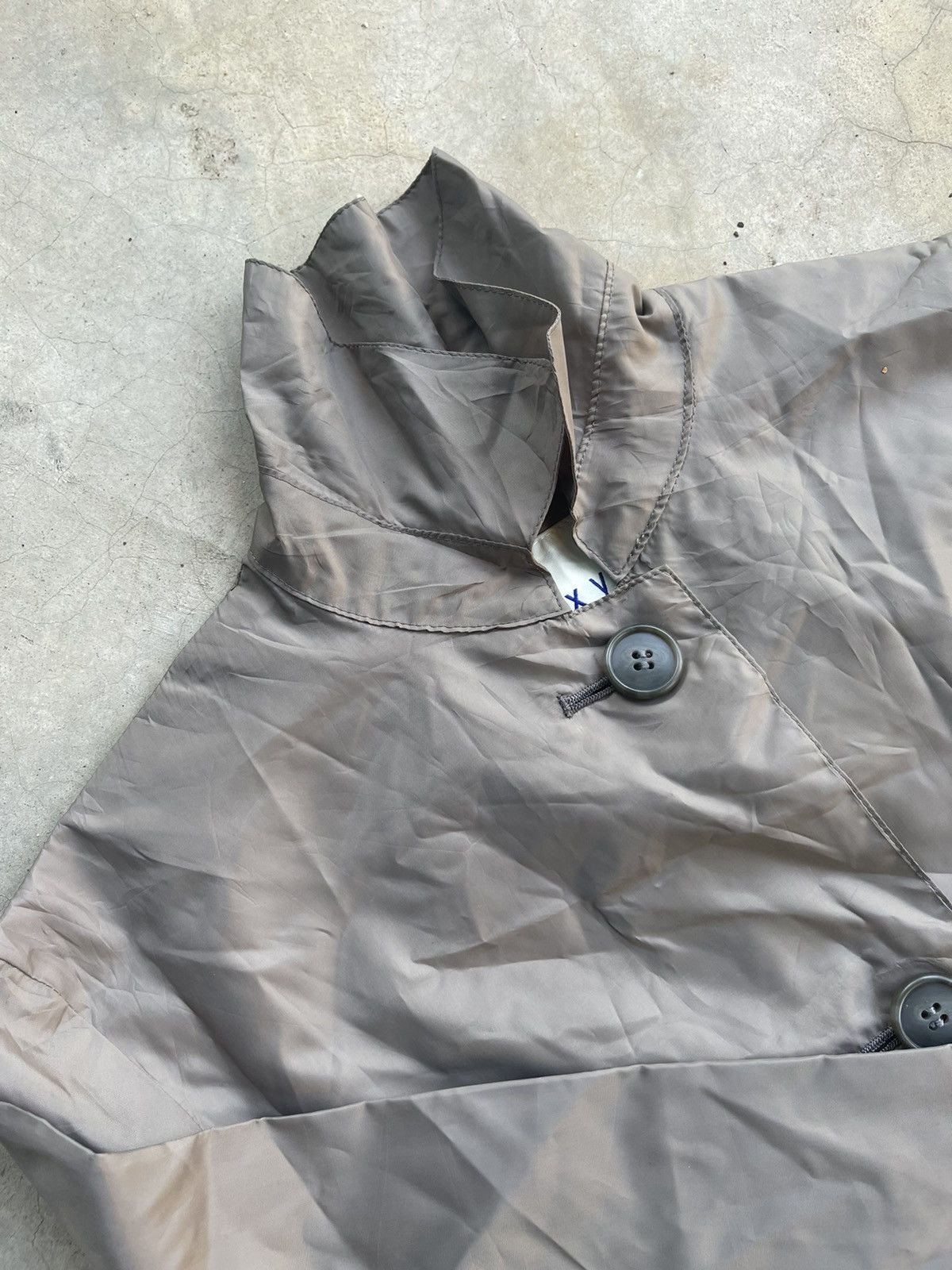 Yohji Yamamoto Wxyz Work Shop Overcoat by Yohji Yamamoto Size M / US 6-8 / IT 42-44 - 9 Thumbnail