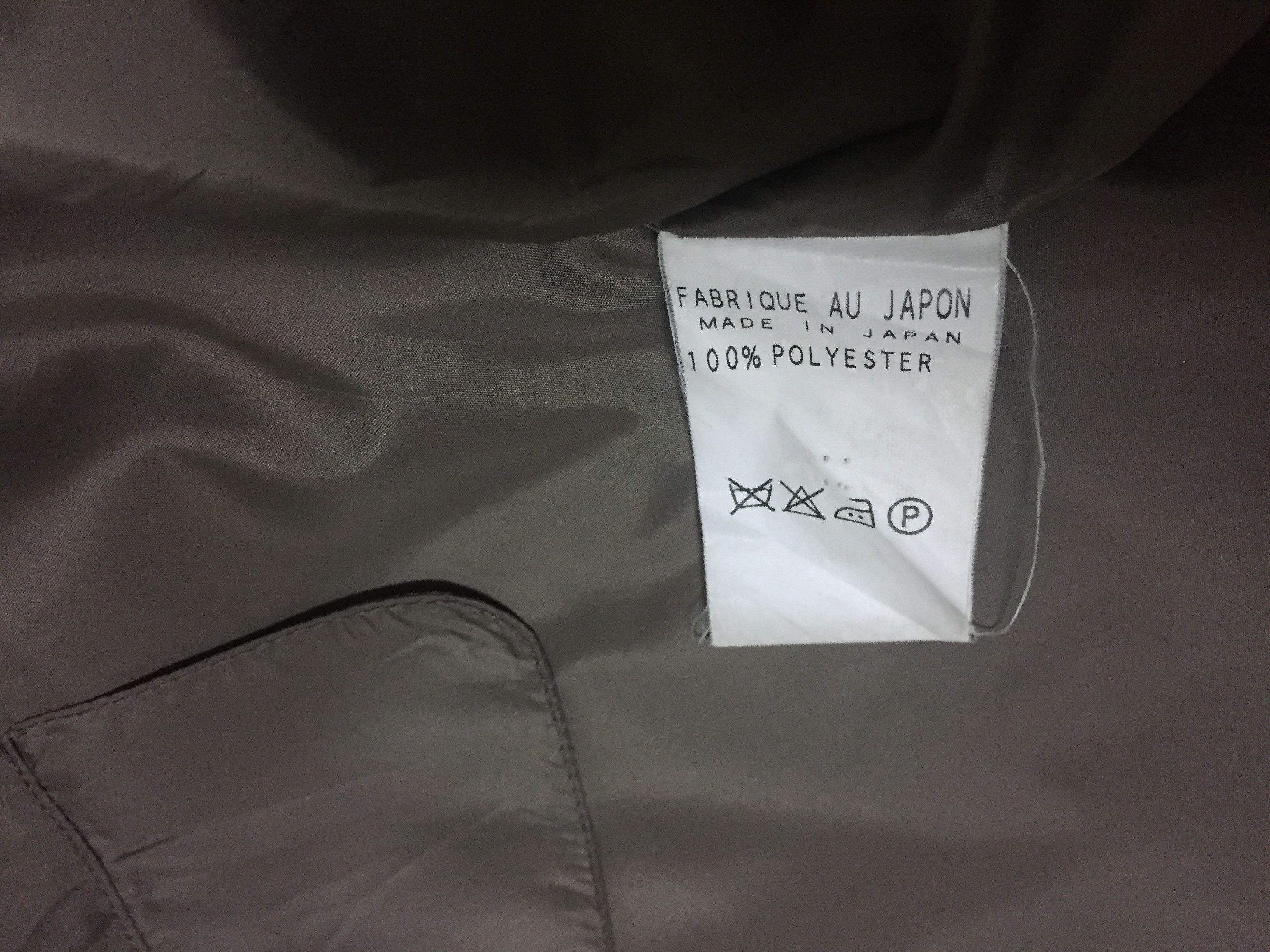 Yohji Yamamoto Wxyz Work Shop Overcoat by Yohji Yamamoto Size M / US 6-8 / IT 42-44 - 7 Thumbnail