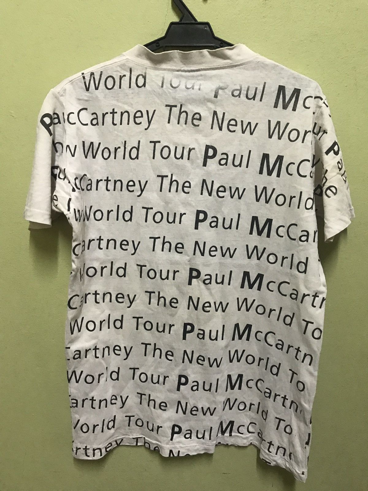 Band Tees Paul Mccartney The Beatles Tour Full Print Size US M / EU 48-50 / 2 - 7 Thumbnail