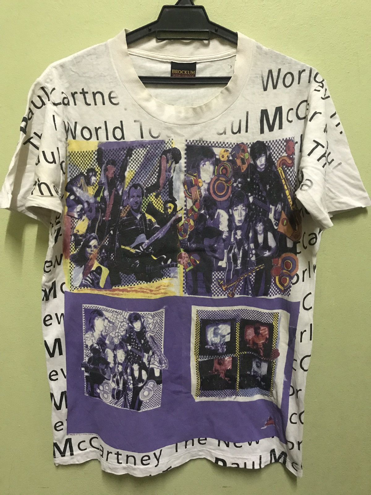 Band Tees Paul Mccartney The Beatles Tour Full Print Size US M / EU 48-50 / 2 - 1 Thumbnail