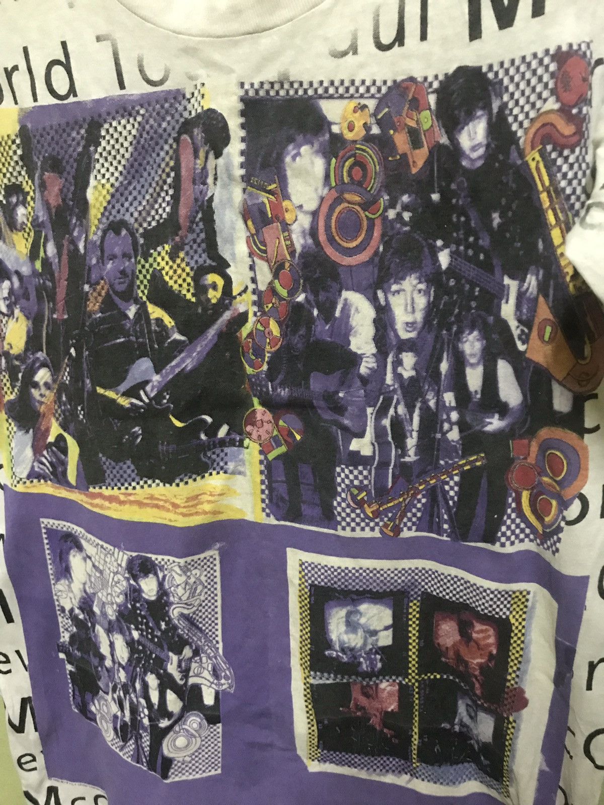 Band Tees Paul Mccartney The Beatles Tour Full Print Size US M / EU 48-50 / 2 - 3 Thumbnail
