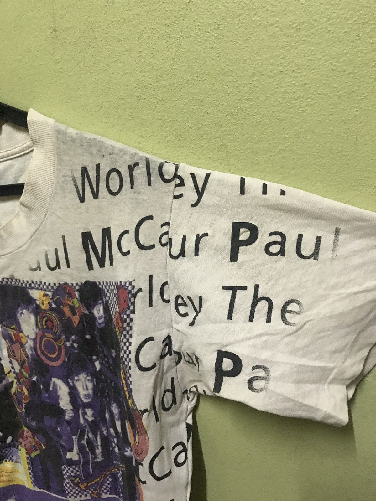 Band Tees Paul Mccartney The Beatles Tour Full Print Size US M / EU 48-50 / 2 - 6 Thumbnail