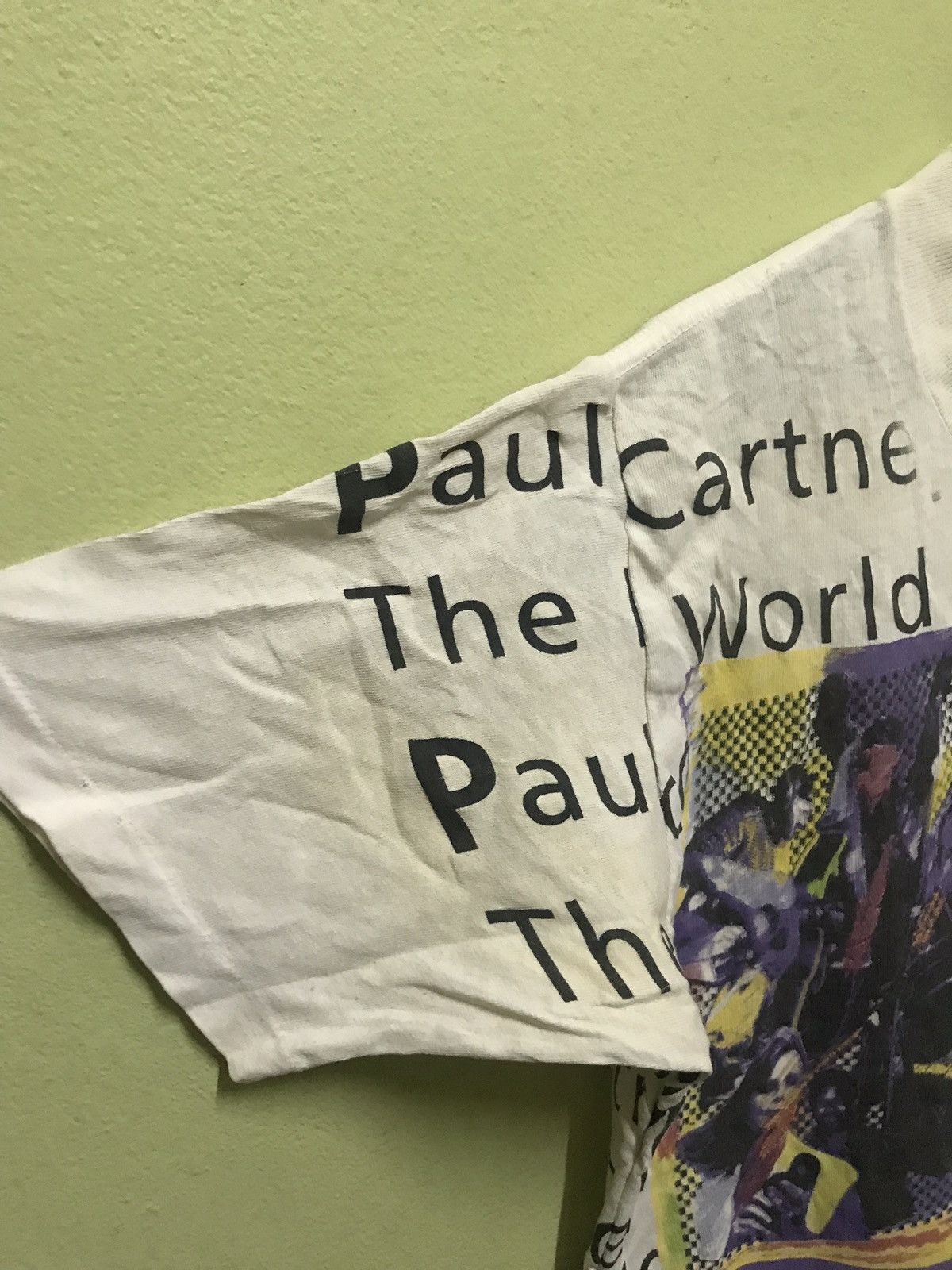 Band Tees Paul Mccartney The Beatles Tour Full Print Size US M / EU 48-50 / 2 - 5 Thumbnail