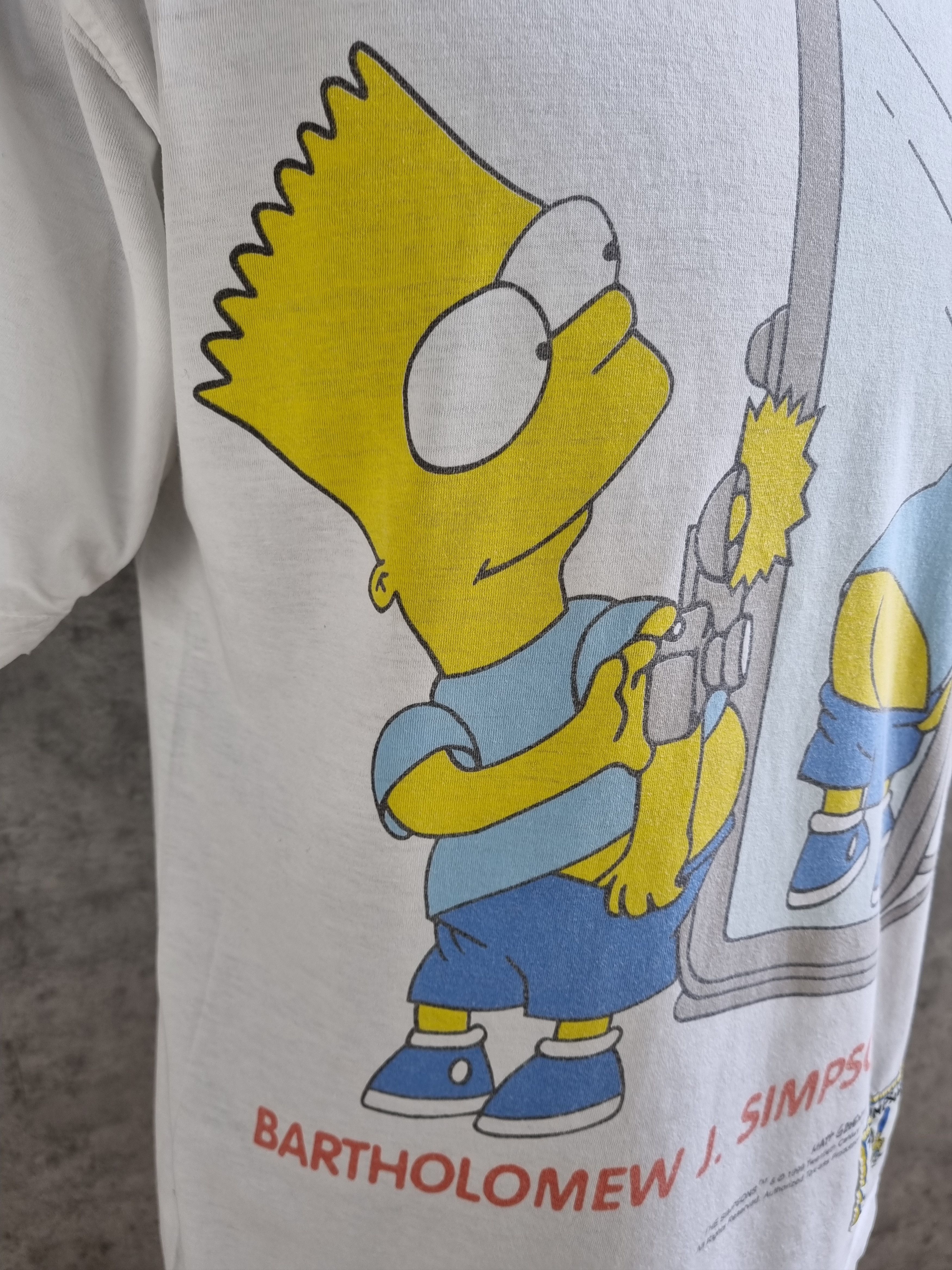 Cartoon Network × The Simpsons × Vintage Rare Vintage 1999 Bart Simpson Matt Groening Tee Size US L / EU 52-54 / 3 - 15 Thumbnail