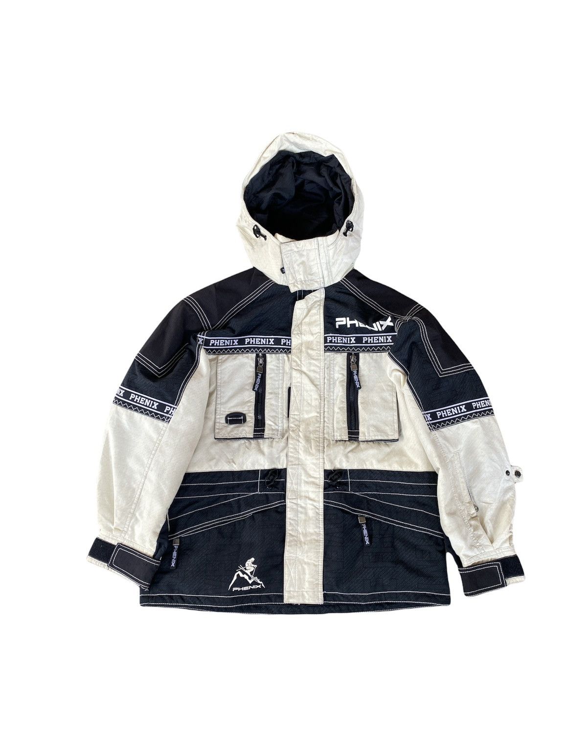 Vintage 90s Phenix Gorpcore Hoodie Jacket Ski Wear Winter