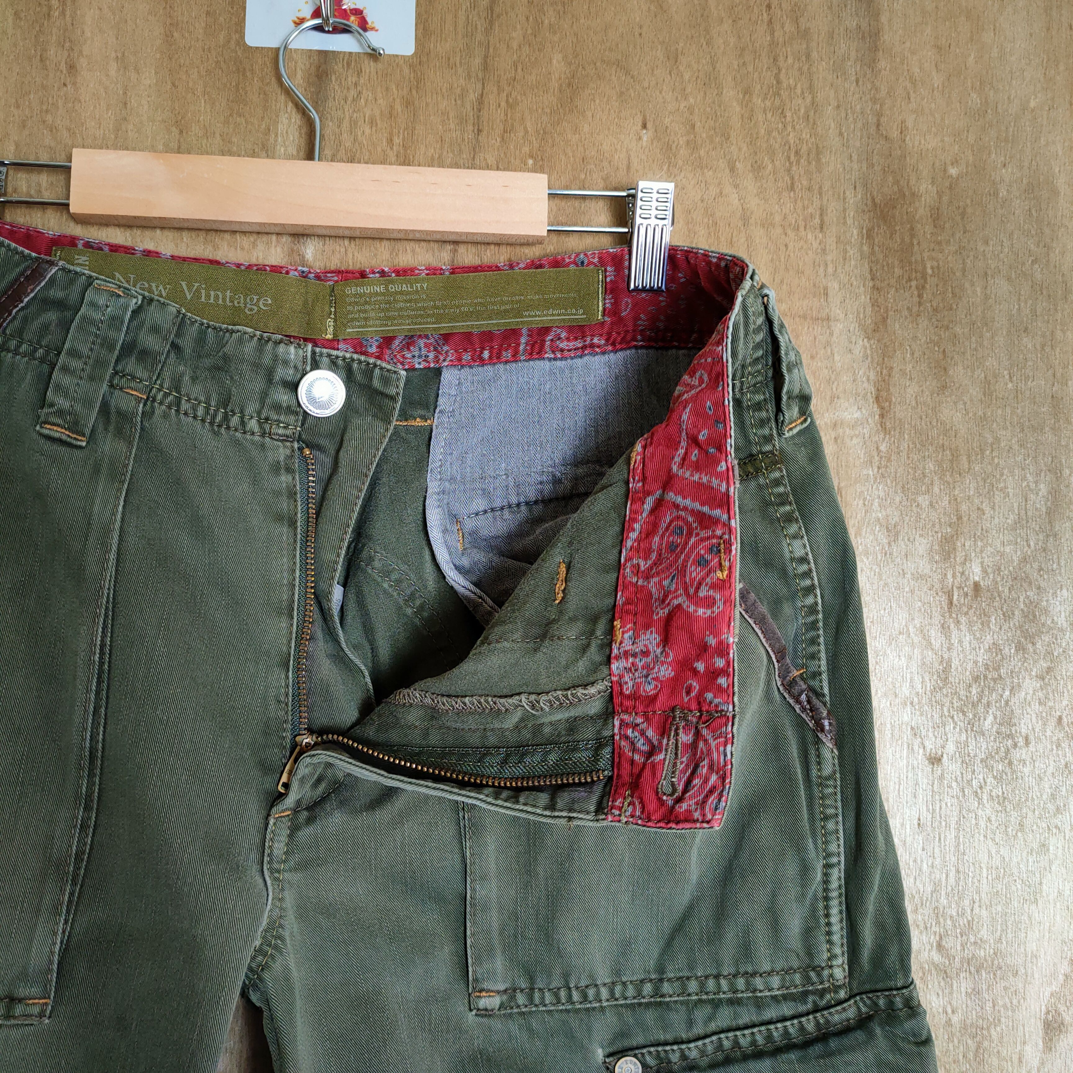 Japanese Brand JAPANESE BRAND VINTAGE FADED GREEN CARGO PANTS Size US 32 / EU 48 - 9 Thumbnail