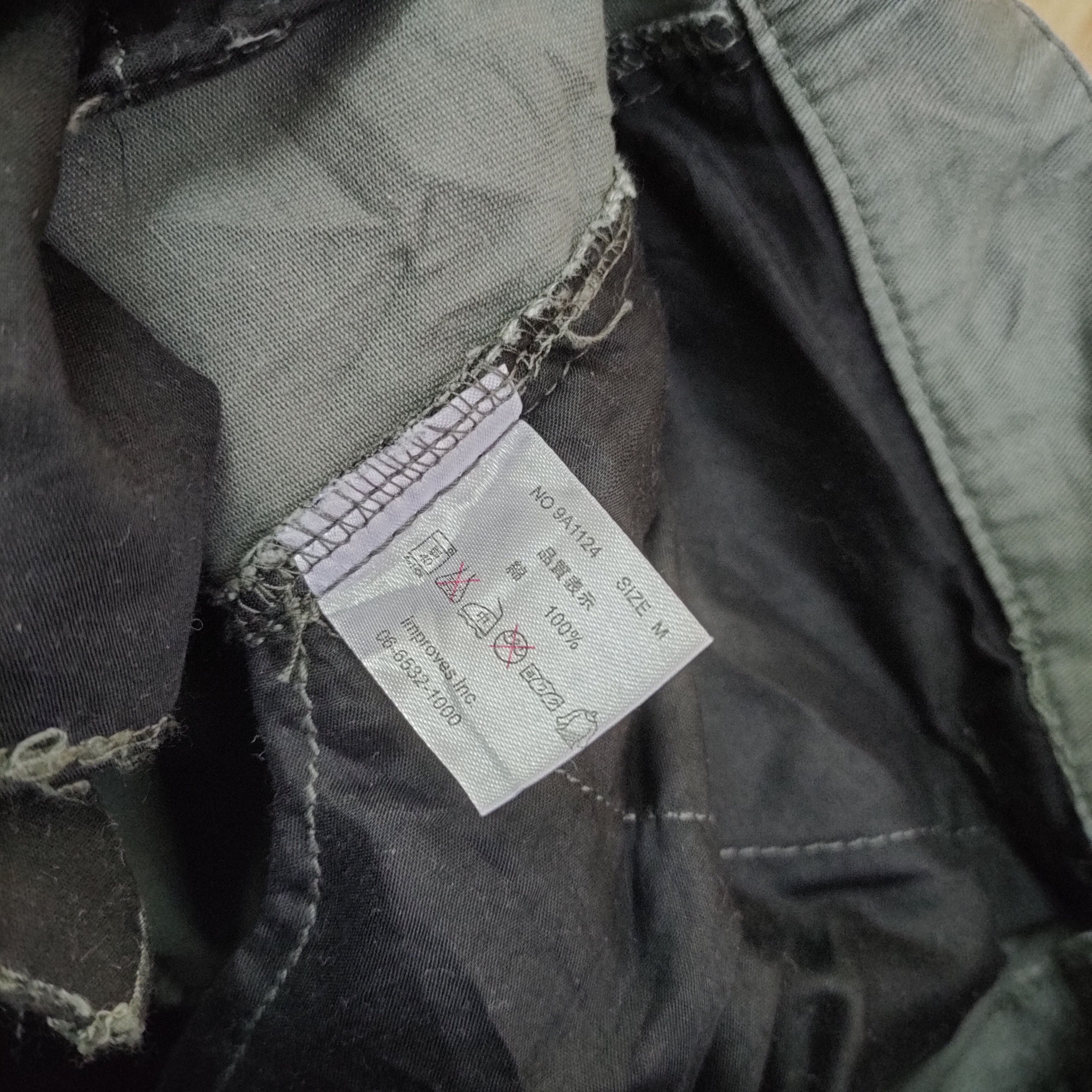 Imperious IMPROVES CARGO PANTS / ZIPPER LEG OPEN Size US 30 / EU 46 - 5 Thumbnail