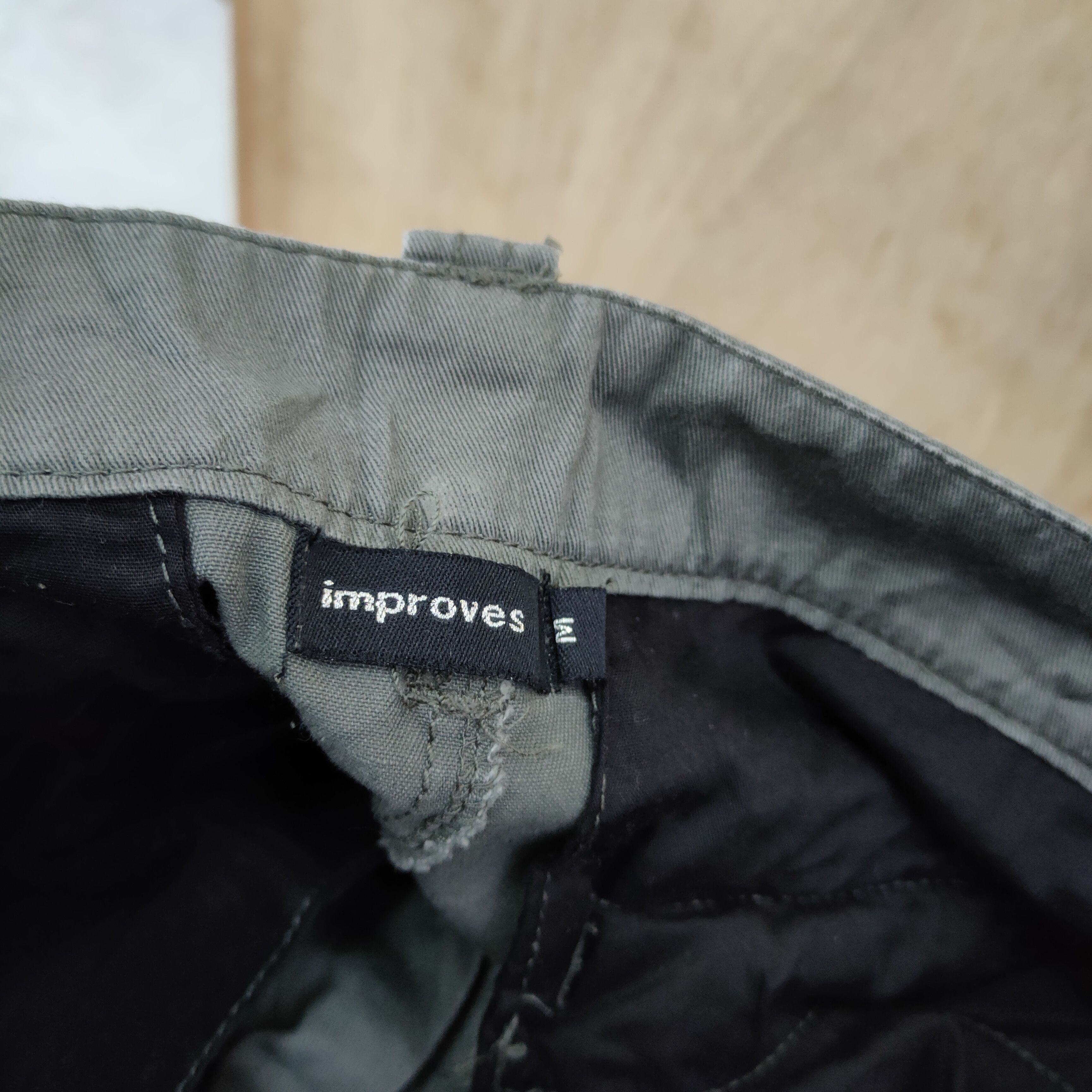 Imperious IMPROVES CARGO PANTS / ZIPPER LEG OPEN Size US 30 / EU 46 - 4 Thumbnail