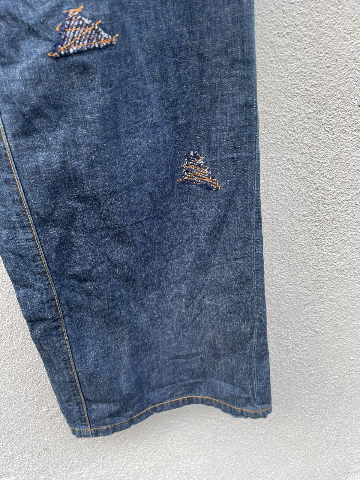 Issey Miyake Sinaokuwahara Light Denim Design Pants Size US 31 - 10 Thumbnail