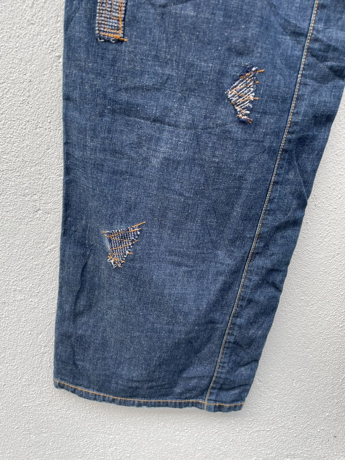 Issey Miyake Sinaokuwahara Light Denim Design Pants Size US 31 - 9 Thumbnail