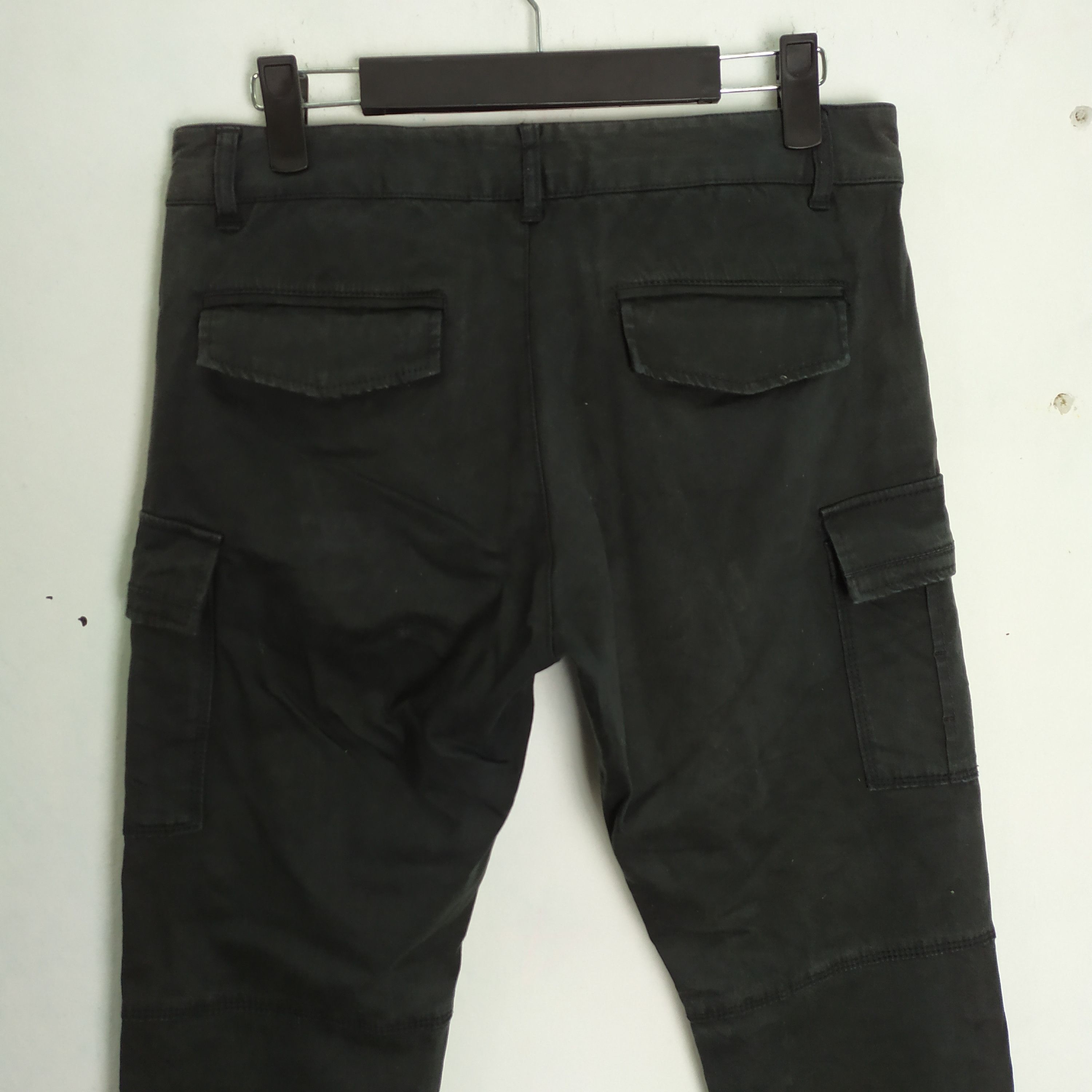Japanese Brand × Vision Streetwear ELLE BLACK SKINNY CARGO PANTS Size US 29 - 10 Thumbnail