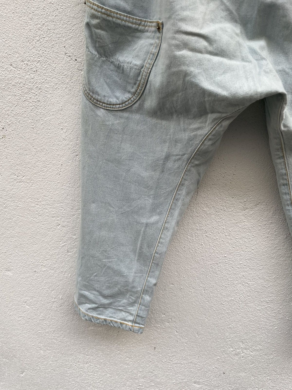 Issey Miyake Mercibeaucoup Jevous Enprie Inspired Drop Crotch Pants Size US 34 / EU 50 - 9 Thumbnail