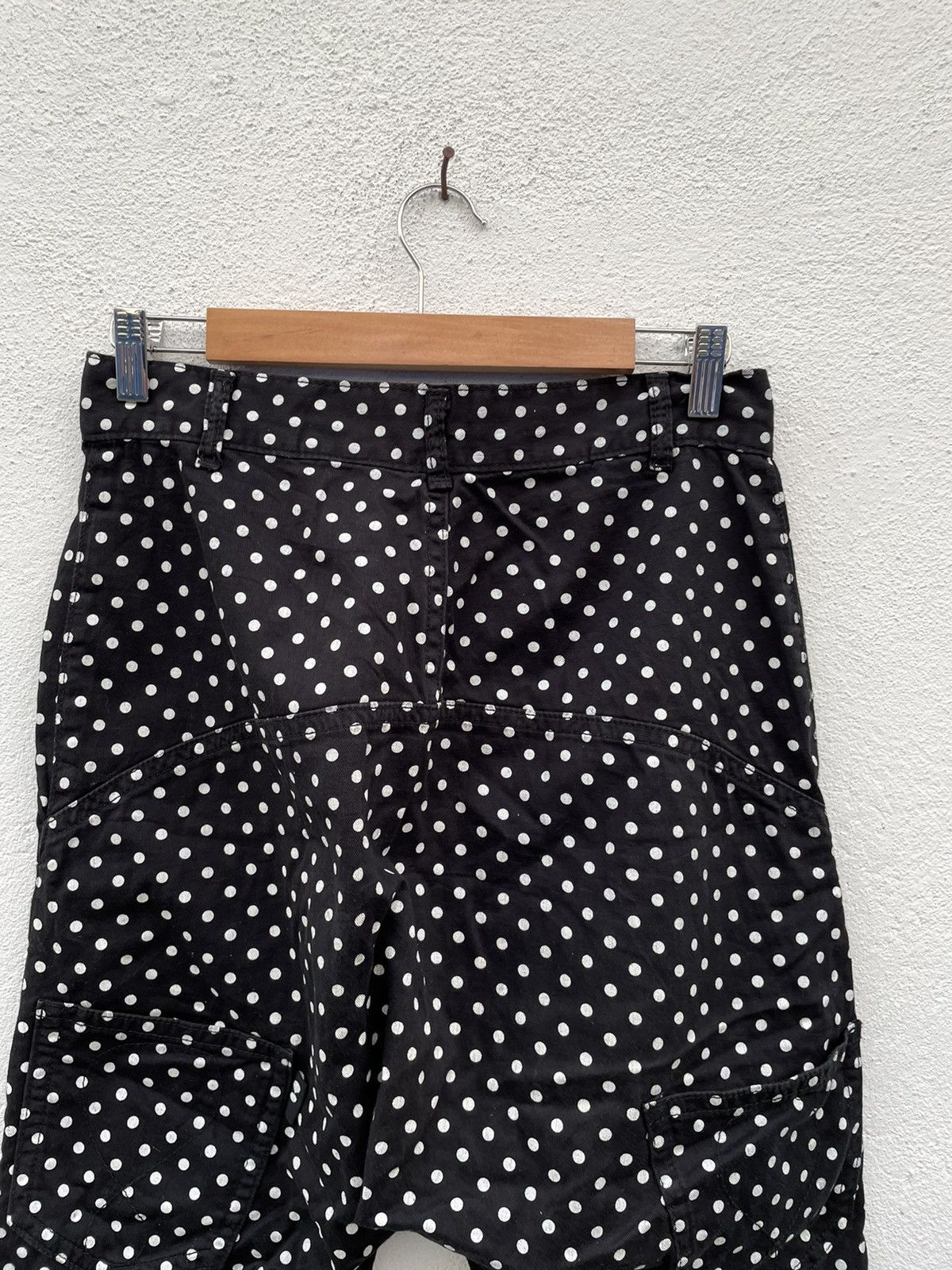 Issey Miyake Mercibeaucoup Jevous Enprie Polka Dot Drop Crotch Pants Size US 30 / EU 46 - 7 Thumbnail