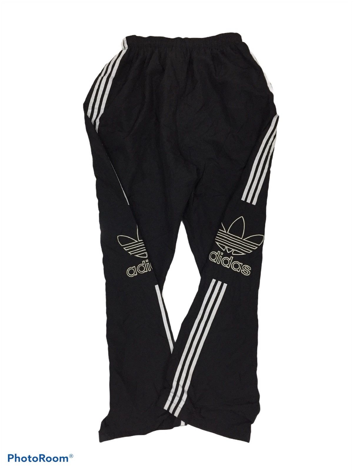 Adidas Adidas Tracksuit Trefoil Embroidered Big Logo Jogger Pants Size US 33 - 1 Thumbnail