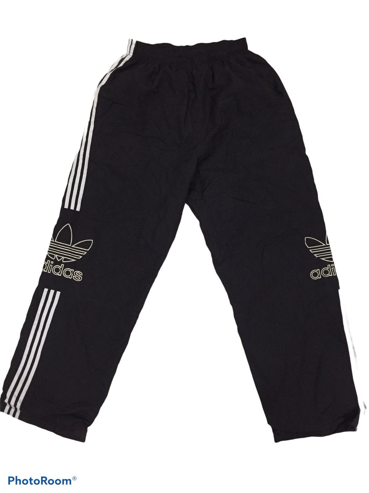 Adidas Adidas Tracksuit Trefoil Embroidered Big Logo Jogger Pants Size US 33 - 2 Thumbnail