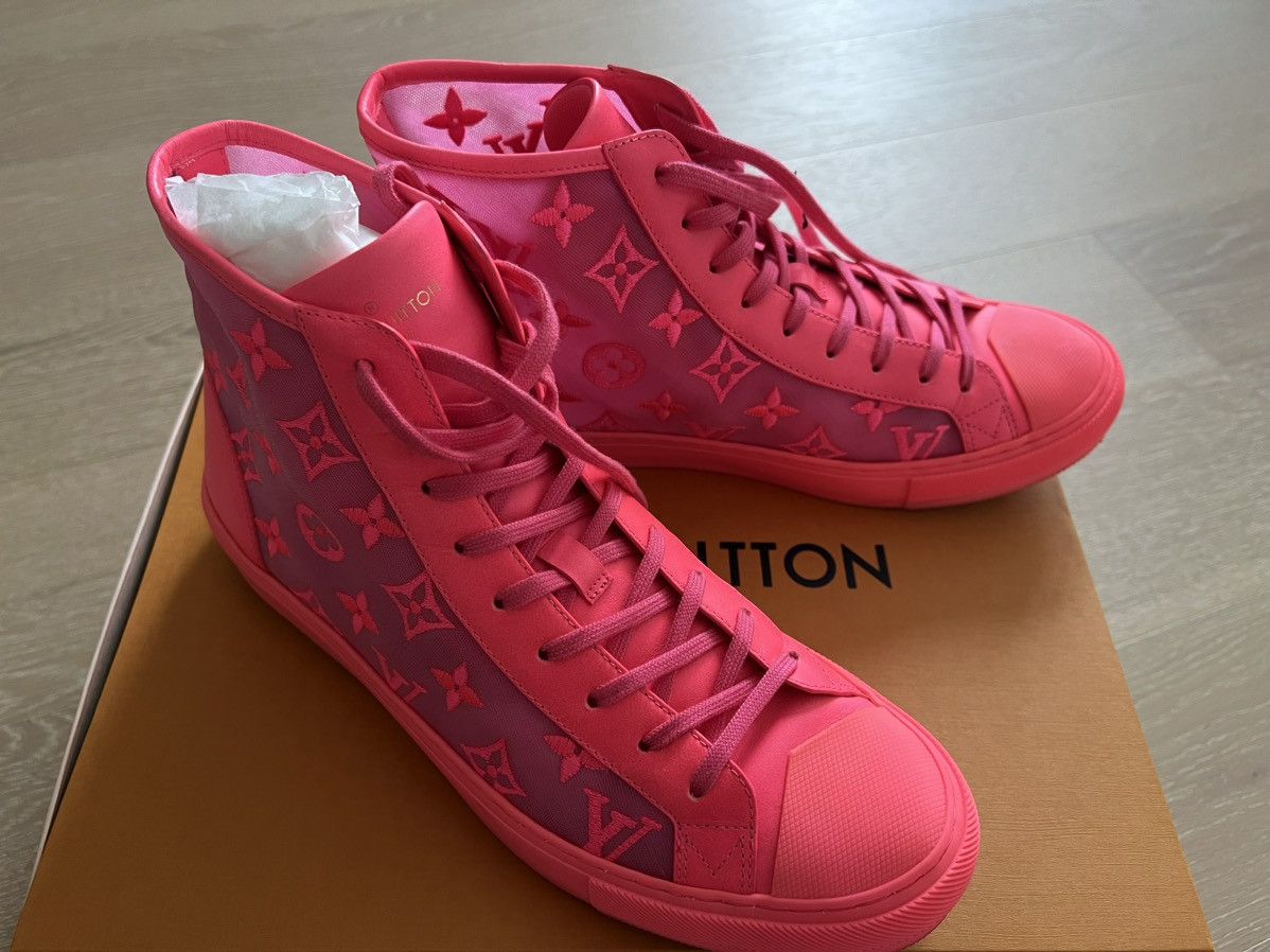 Louis Vuitton Louis Vuitton LV Virgil Abloh Tattoo Sneaker Size US 8 / EU 41 - 2 Thumbnail