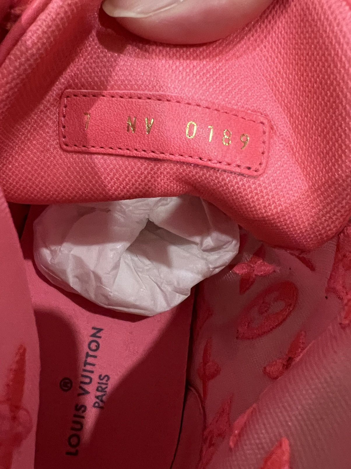 Louis Vuitton Louis Vuitton LV Virgil Abloh Tattoo Sneaker Size US 8 / EU 41 - 18 Thumbnail